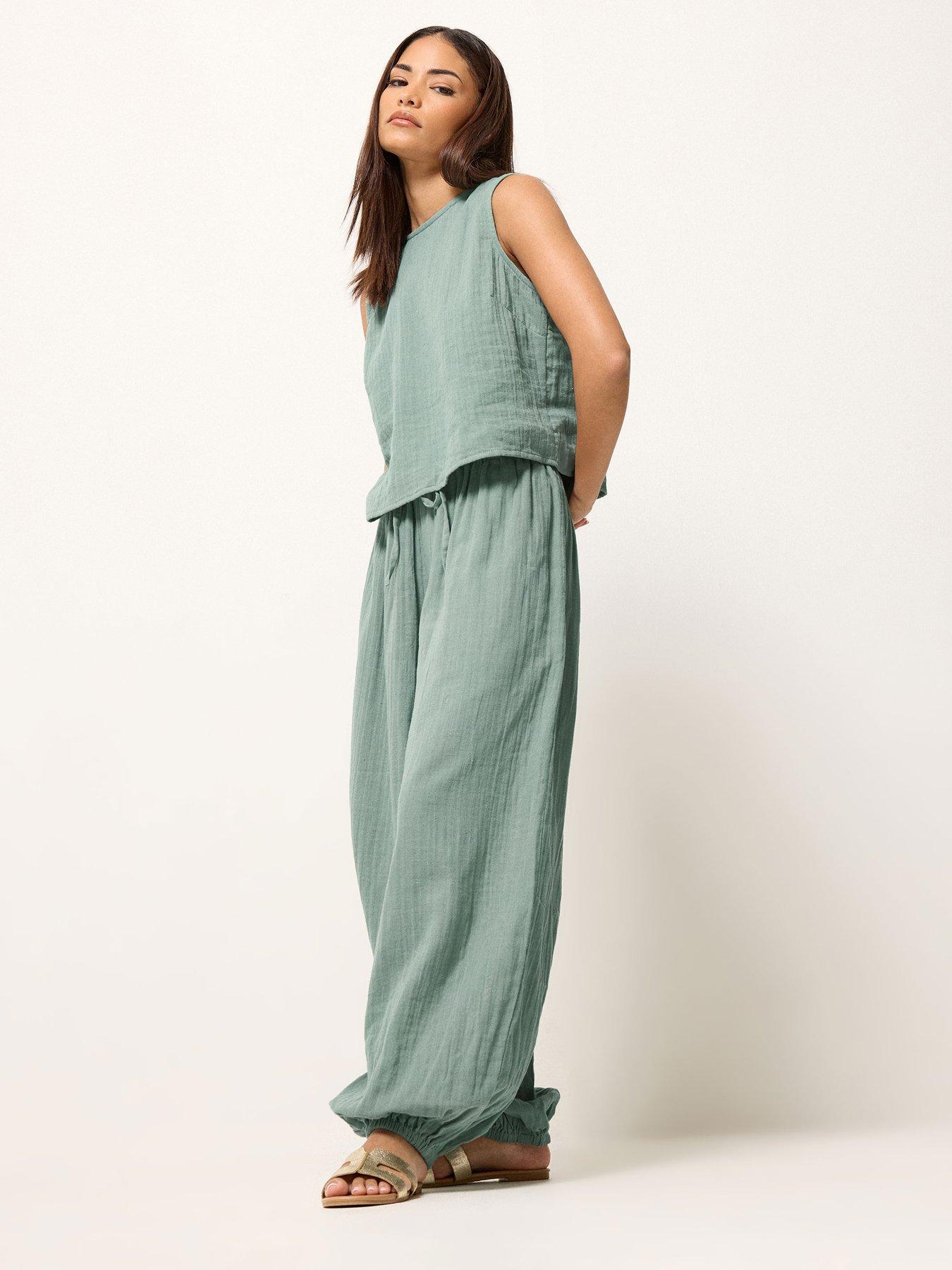pixiegirl-petite-cheesecloth-button-top-greenback