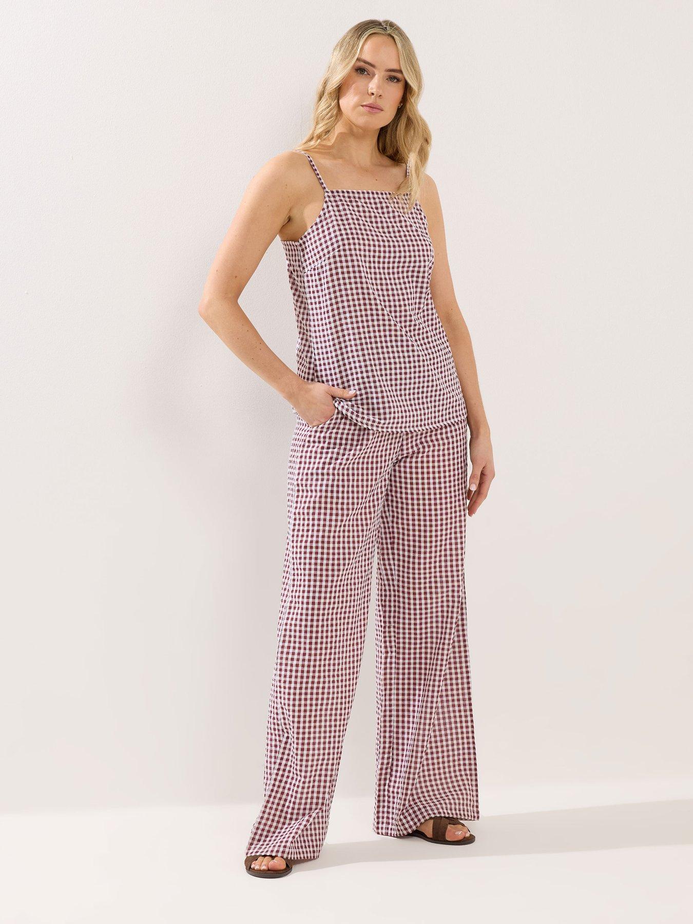 Image 3 of 4 of Long Tall Sally Tall Gingham Vest