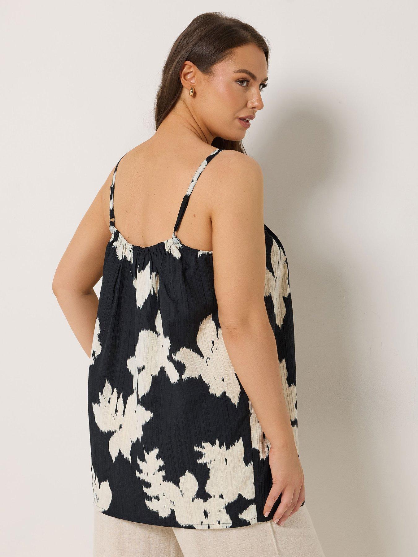 Image 2 of 5 of Yours Curve Pleated Cami Vest