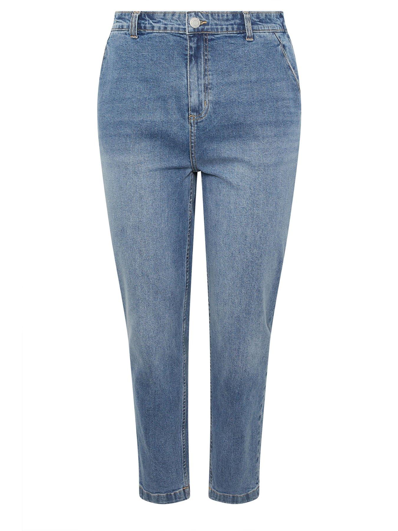 yours-curve-barrel-jeans-bluedetail