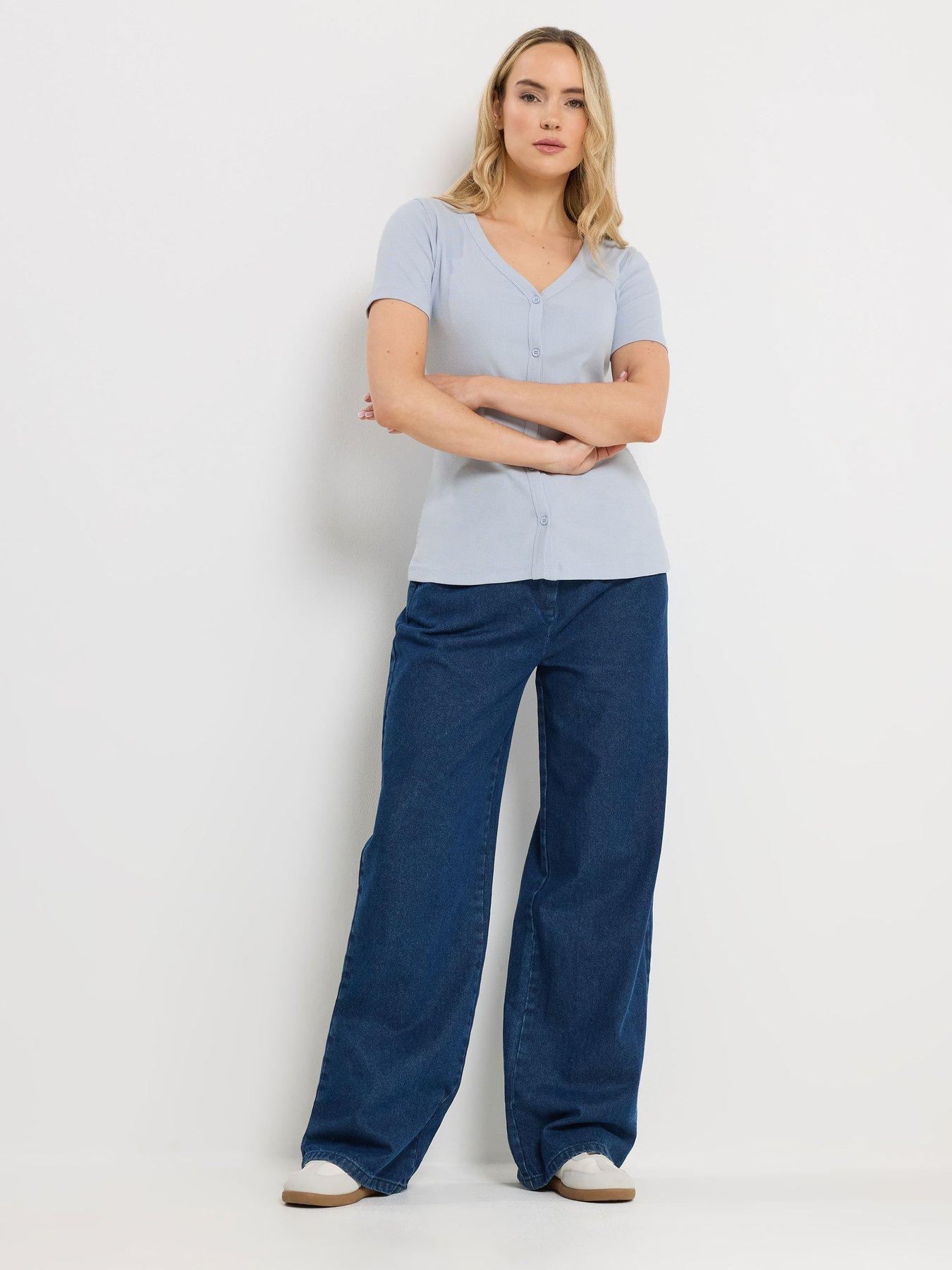 long-tall-sally-tall-button-through-t-shirt-blueback