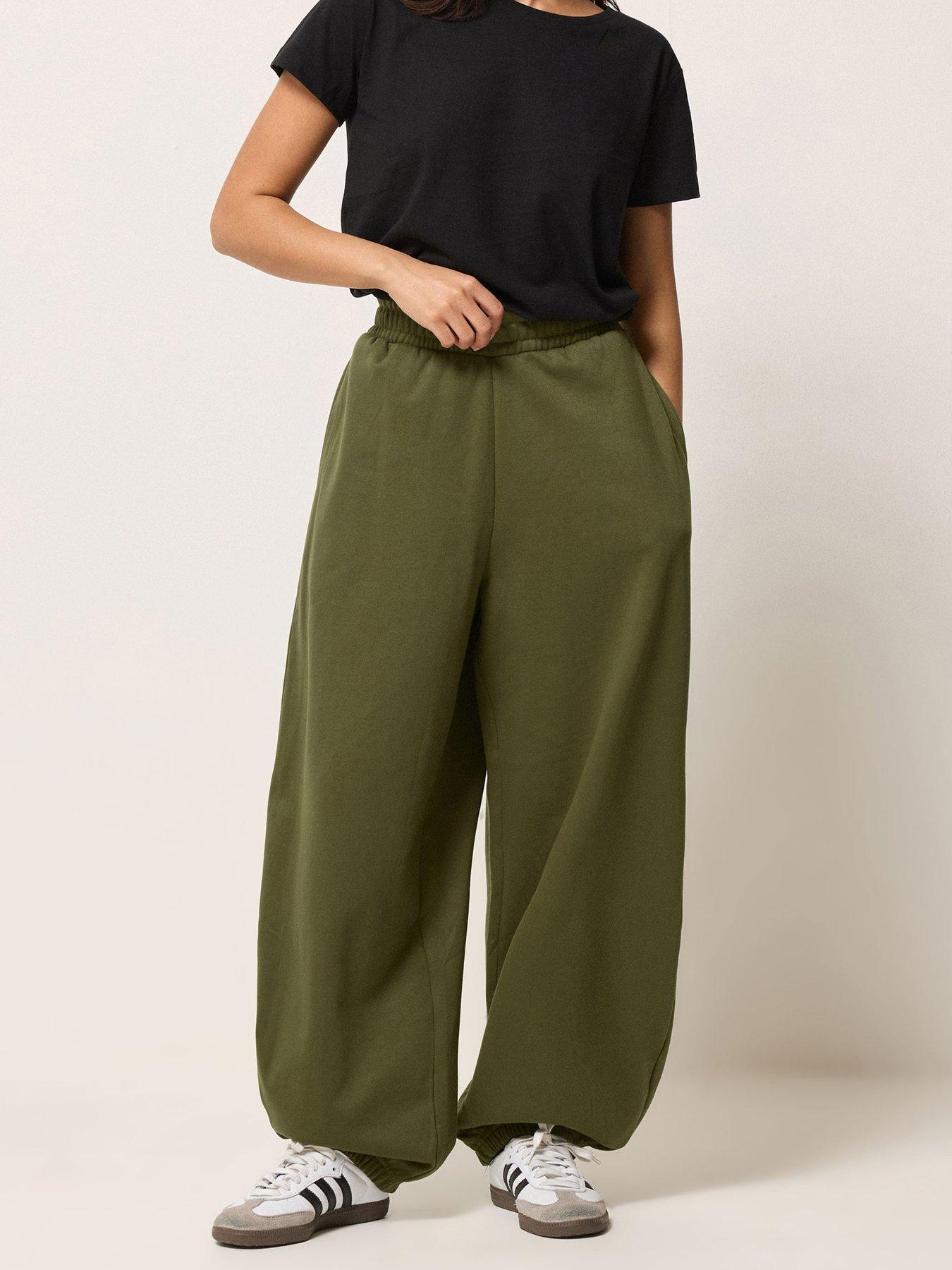 Image 1 of 5 of PixieGirl Petite Balloon Brushed Joggers