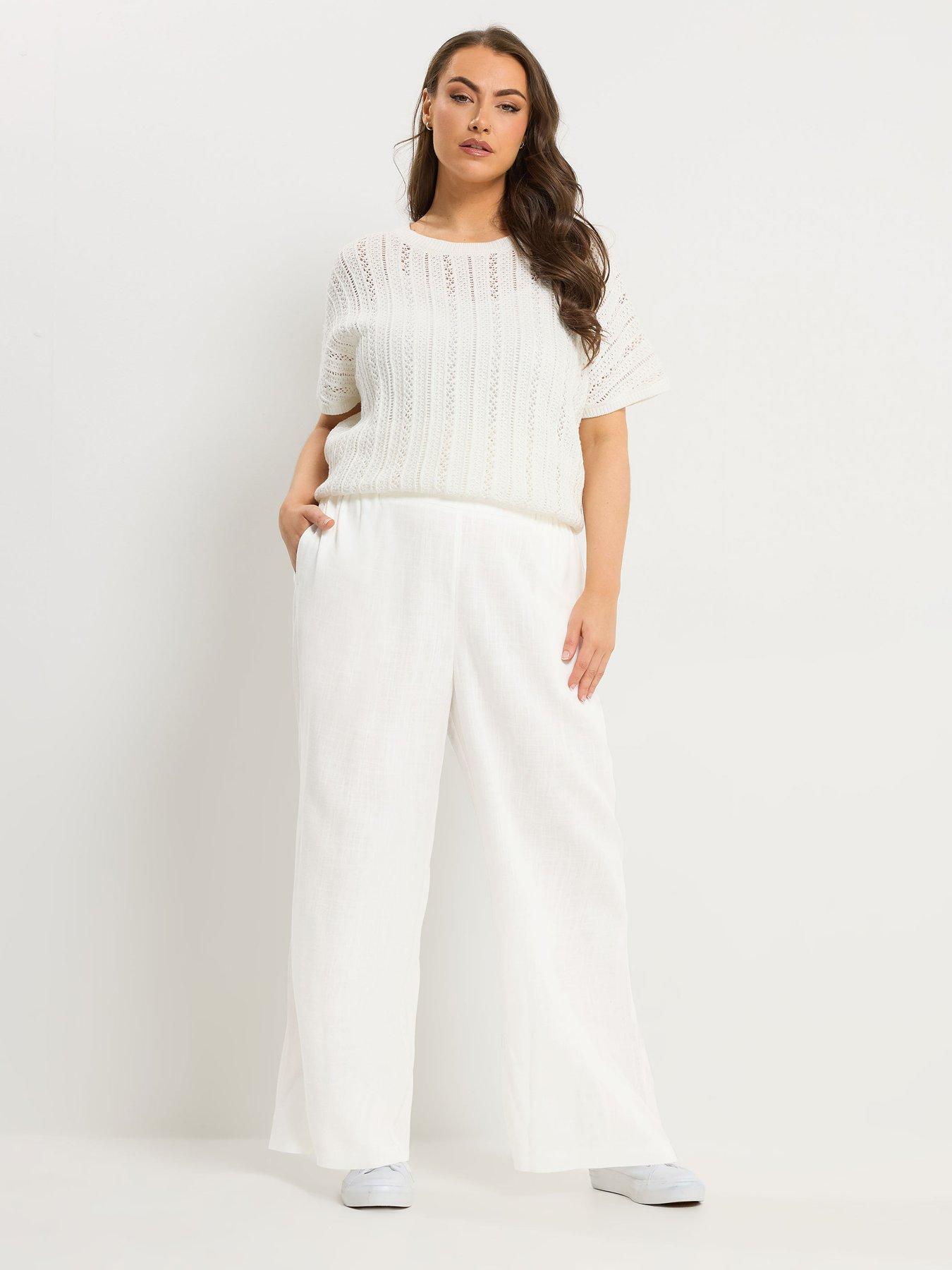 yours-curve-linen-pull-on-wide-leg-trousersback
