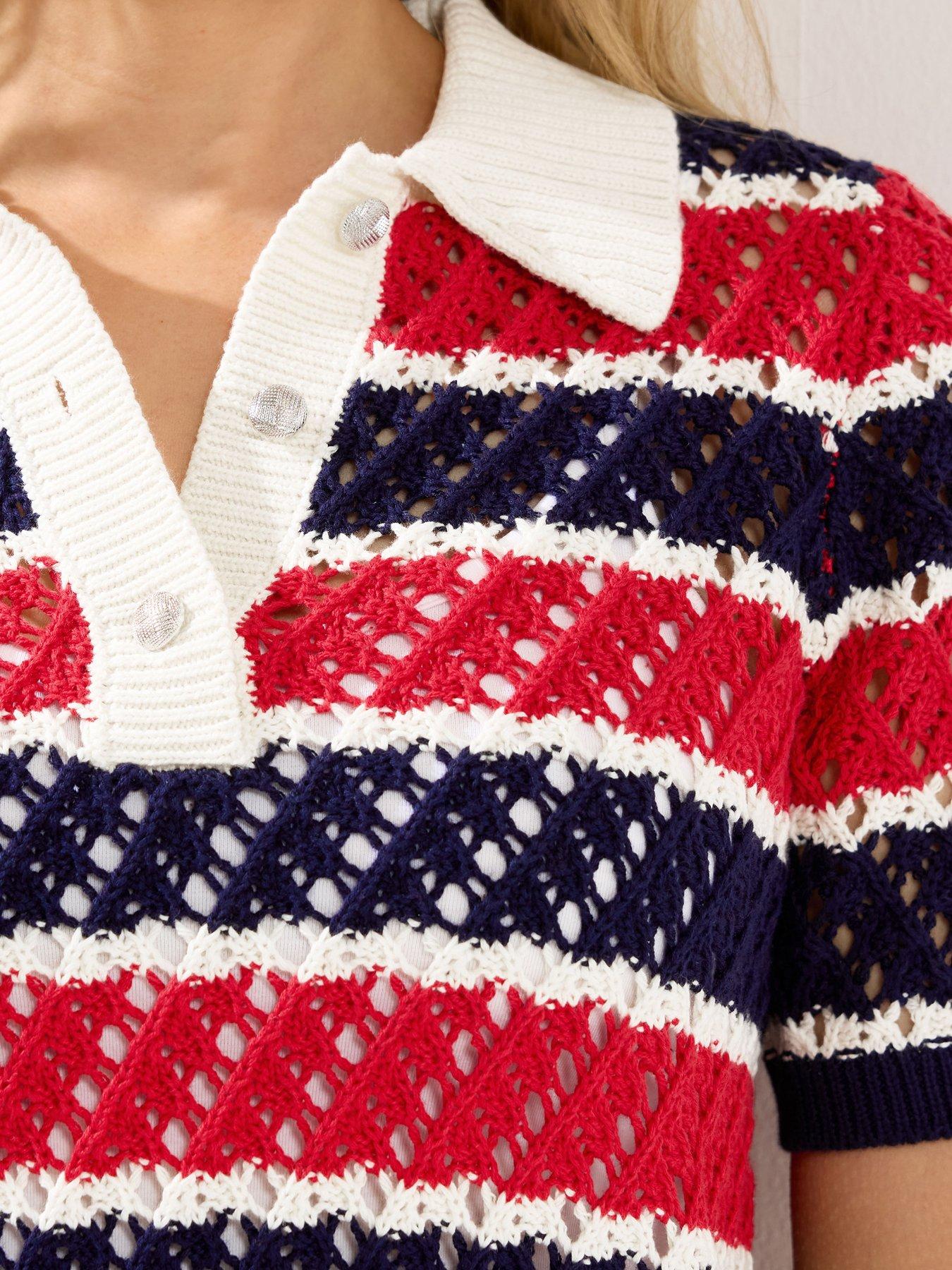 long-tall-sally-crochet-stripe-polo-top-redoutfit
