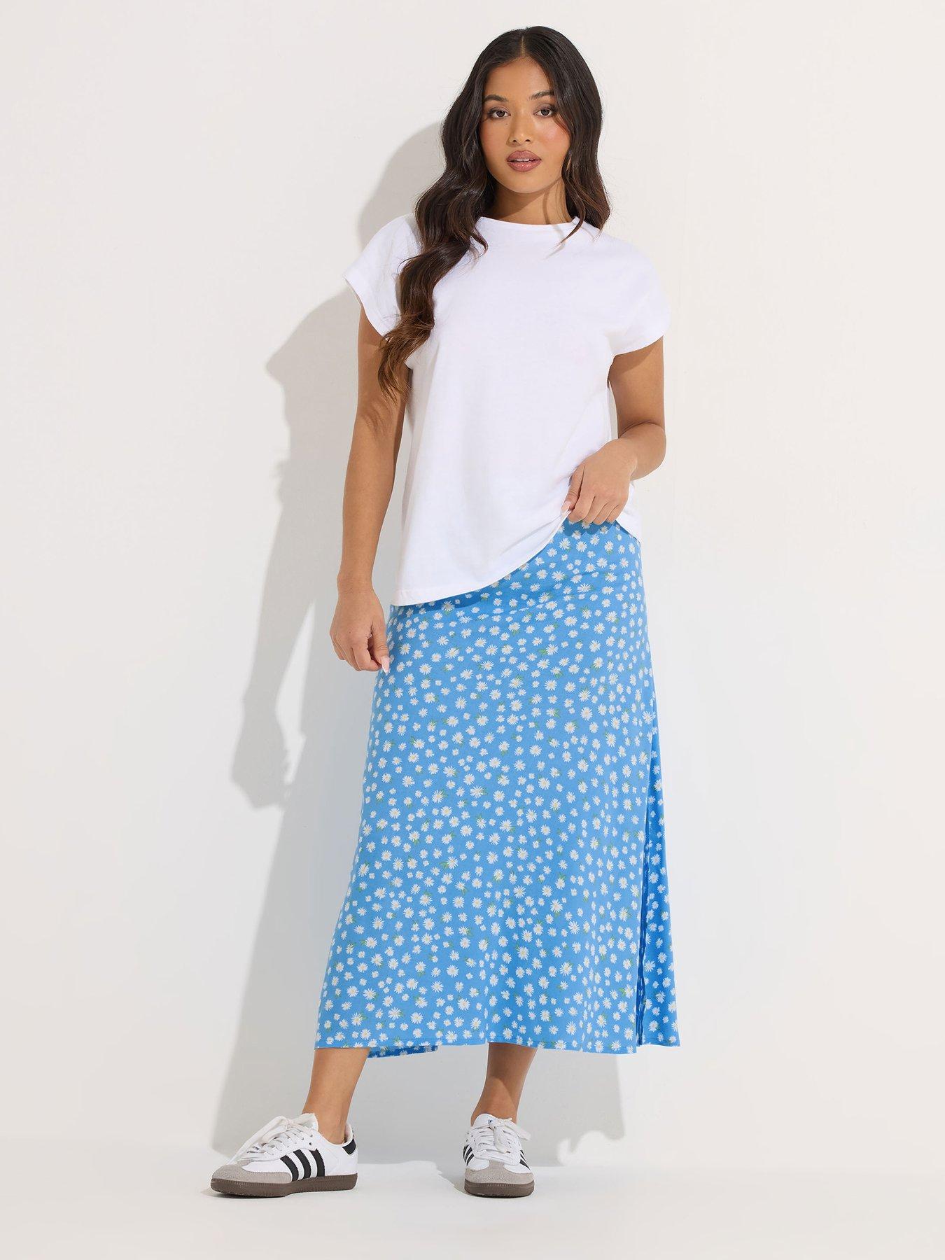 pixiegirl-petite-daisy-a-line-midaxi-skirtback