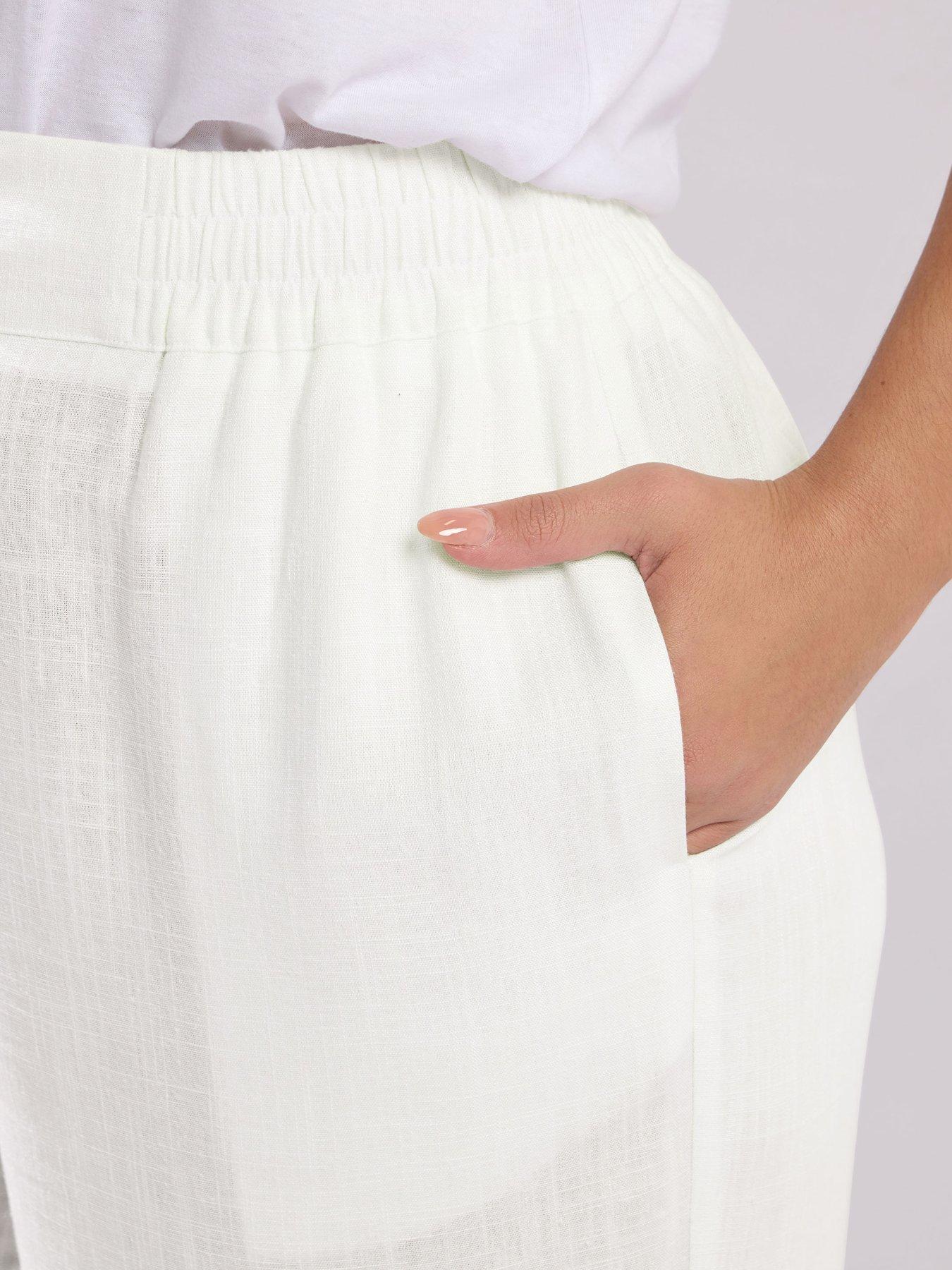 yours-curve-linen-mix-pull-on-wide-leg-trousers-whiteoutfit