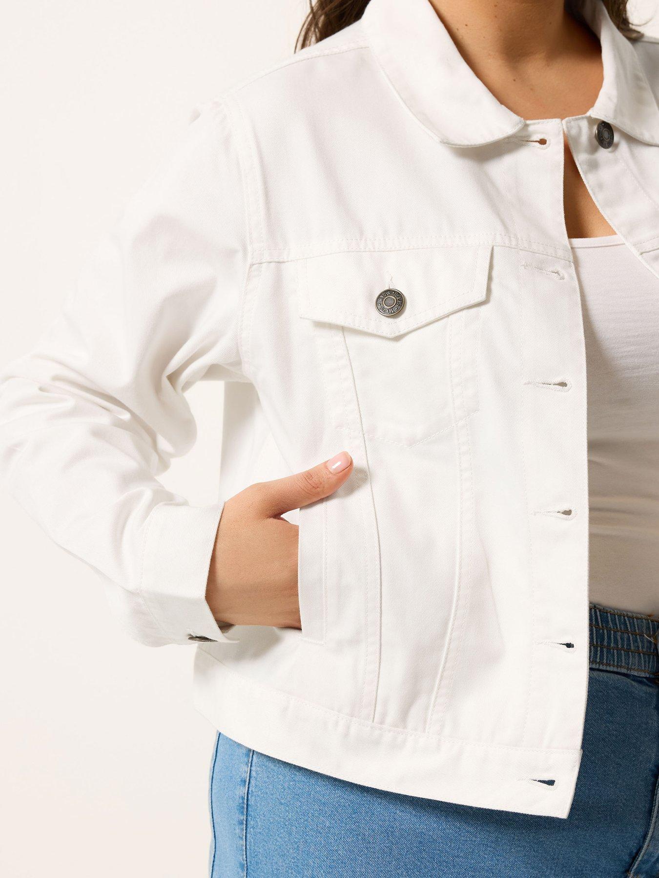 Image 4 of 5 of Yours Curve Denim Jacket