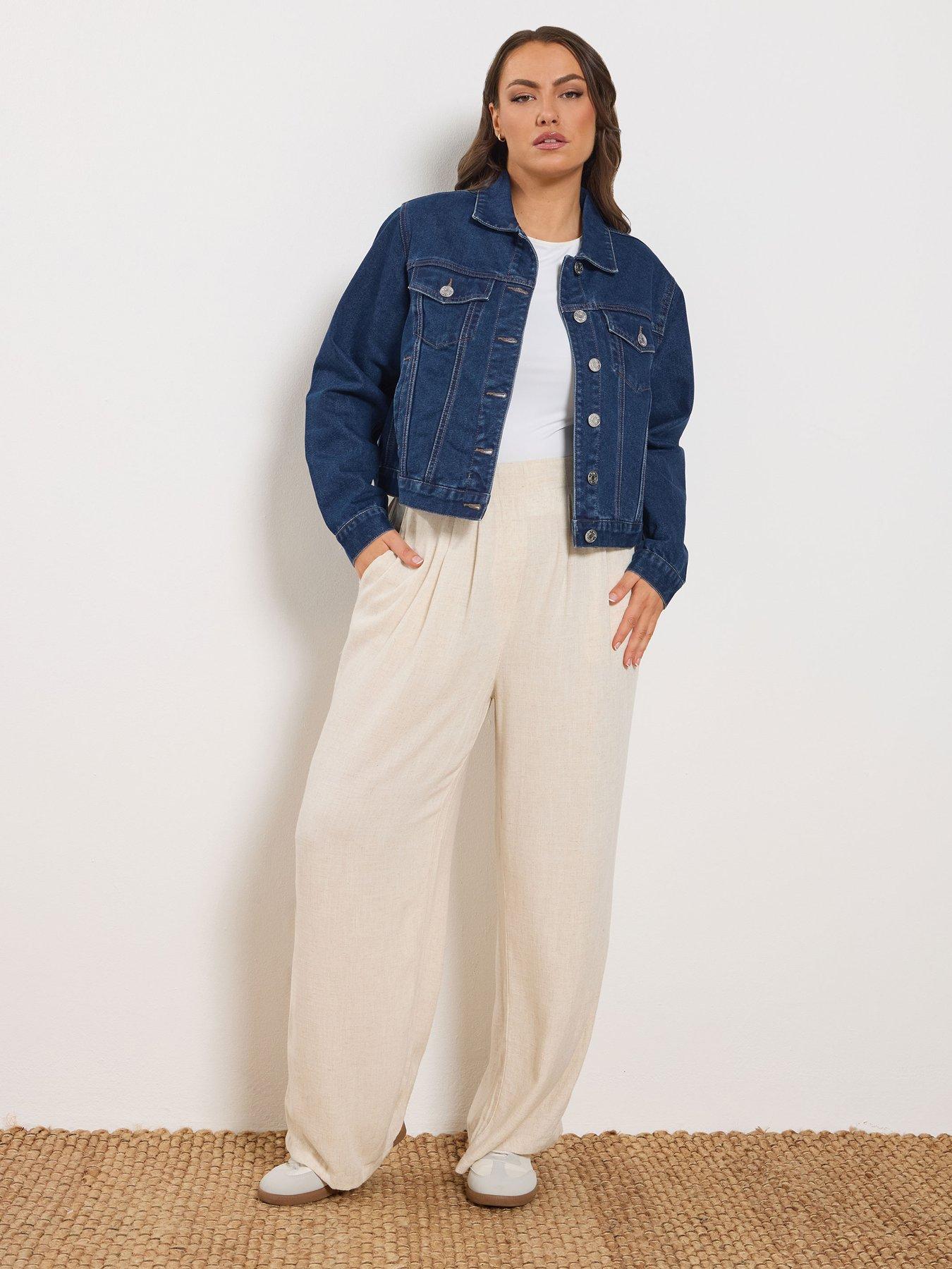 Image 3 of 5 of Yours Curve Denim Jacket