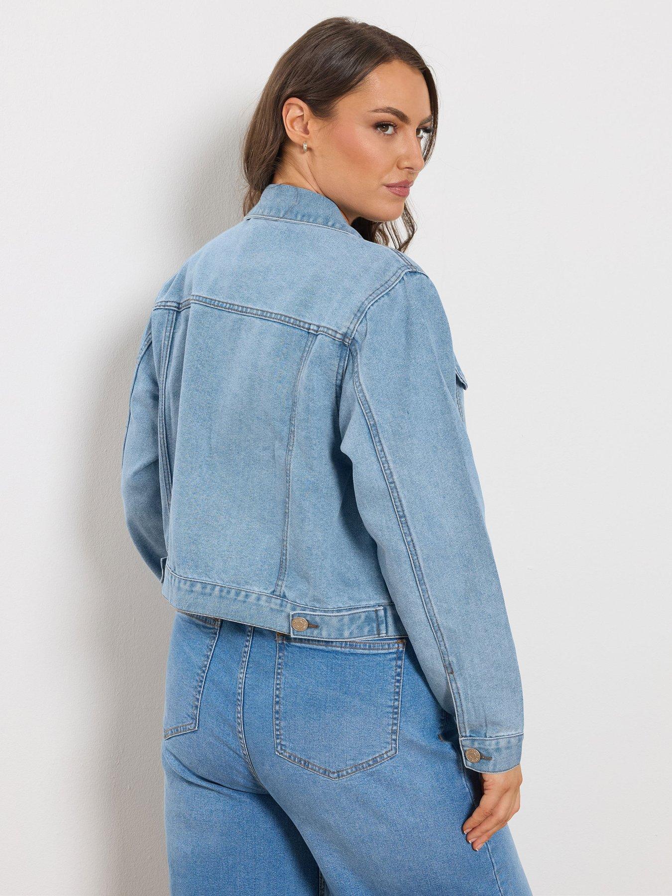 Image 2 of 4 of Yours Curve Denim Jacket