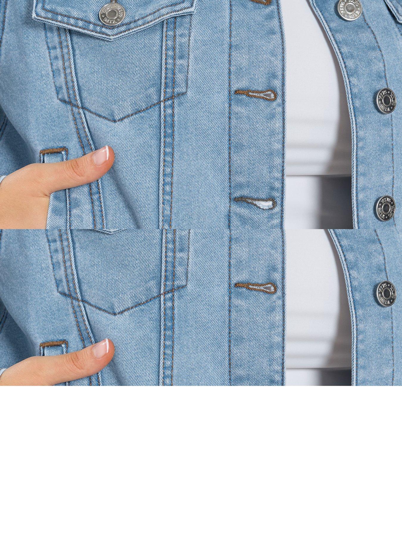 Image 4 of 4 of Yours Curve Denim Jacket