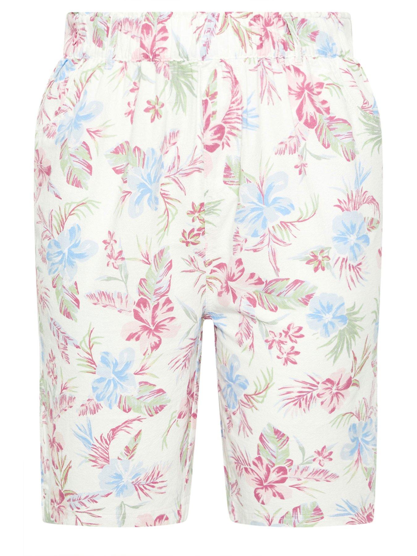 yours-curve-cool-cotton-shorts-whitedetail