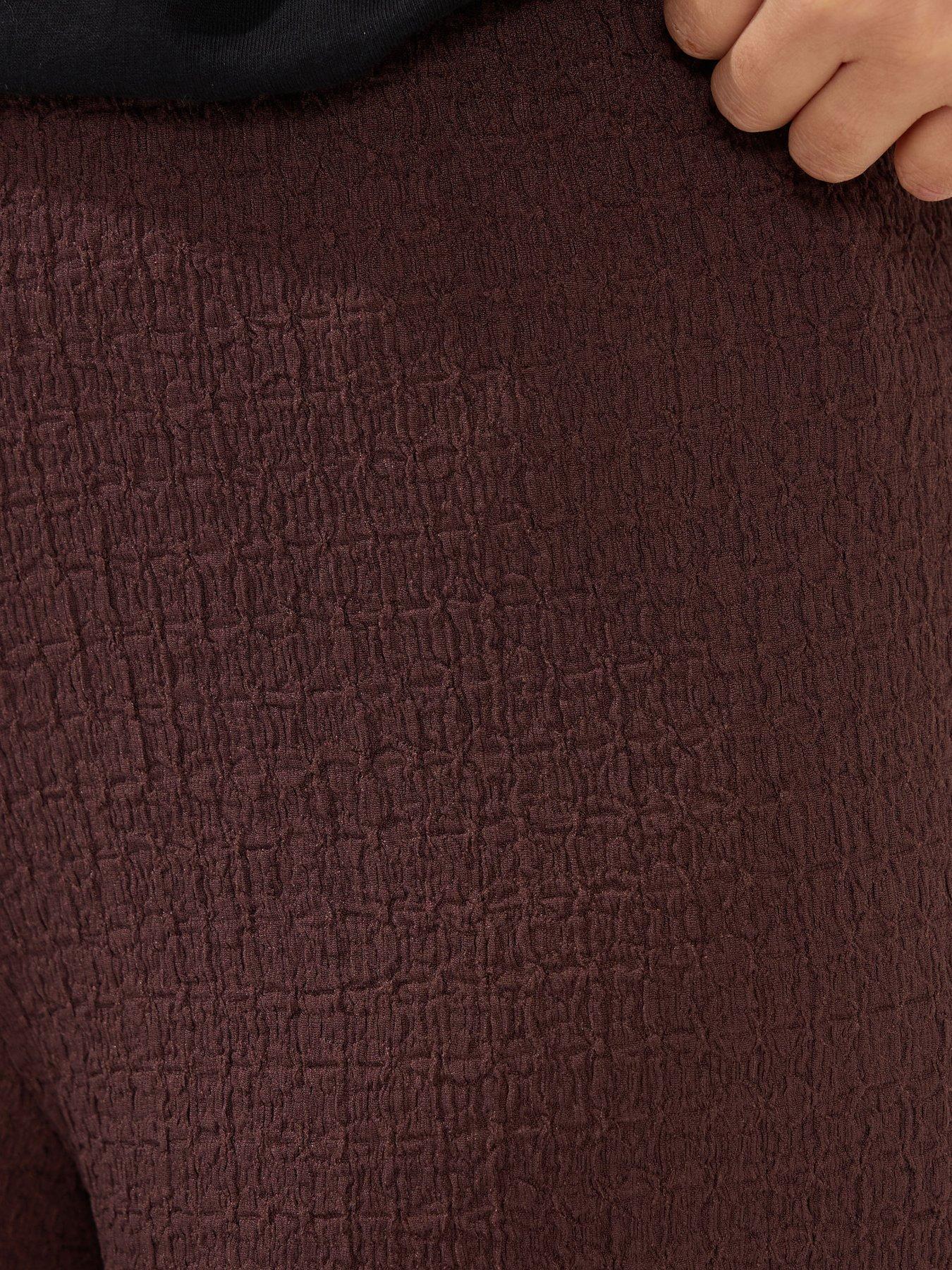 pixiegirl-petite-textured-wide-leg-trouser-brownoutfit
