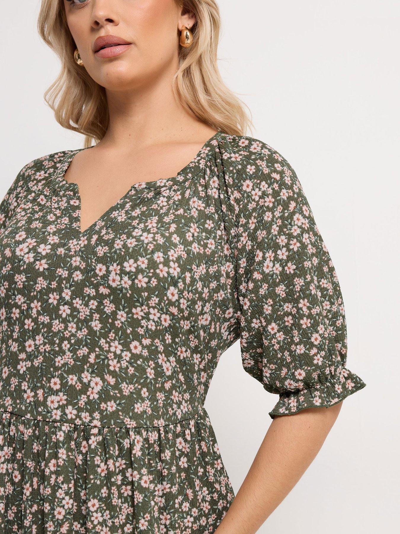 yours-curve-notchneck-tiered-dressoutfit