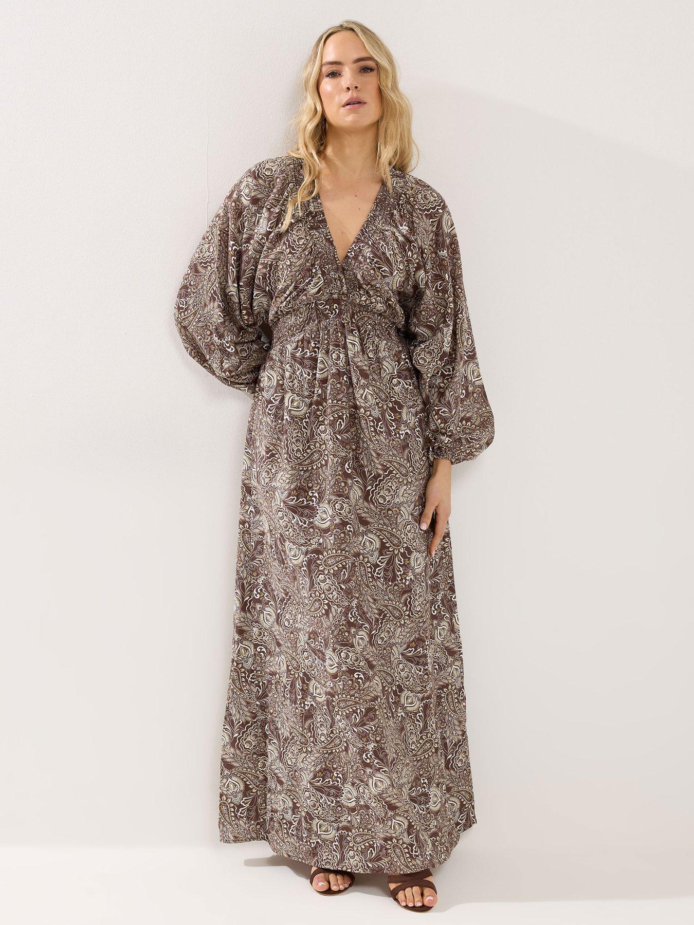 Long Tall Sally Tall Paisley Maxi Dress