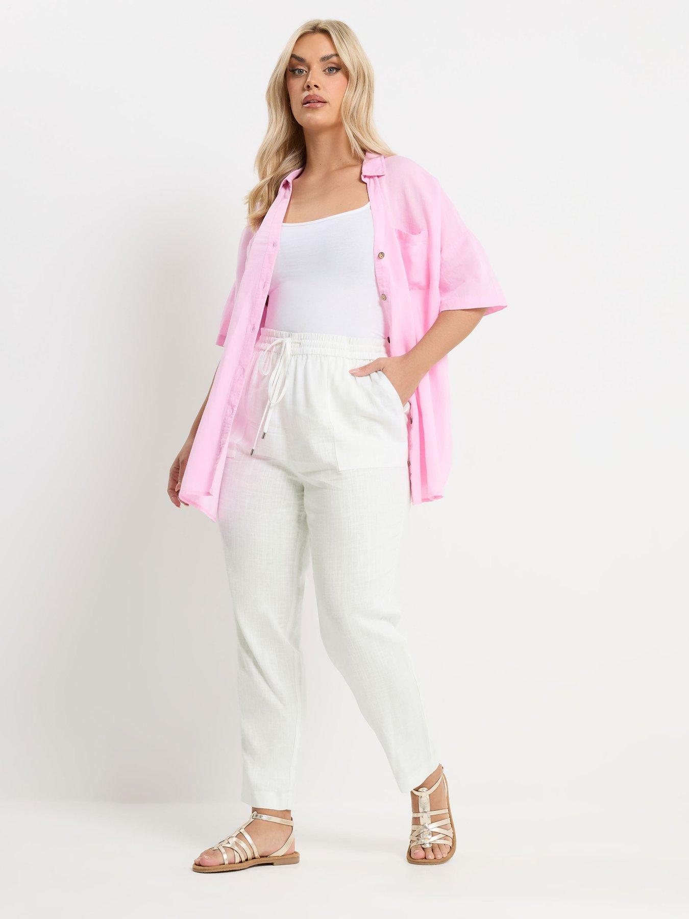 yours-curve-tapered-linen-jogger-whiteback