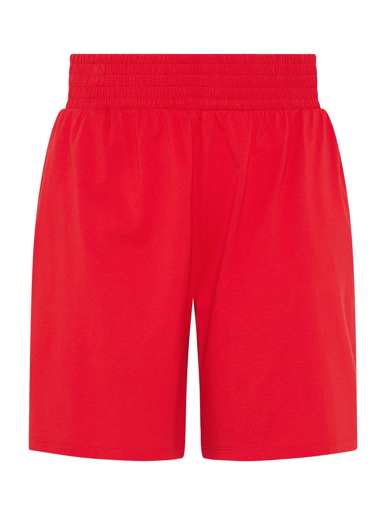 yours-curve-jersey-shirred-shortsdetail