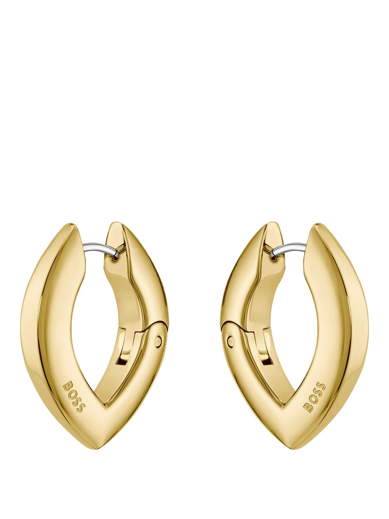 boss-ladies-fiora-gold-ip-earrings