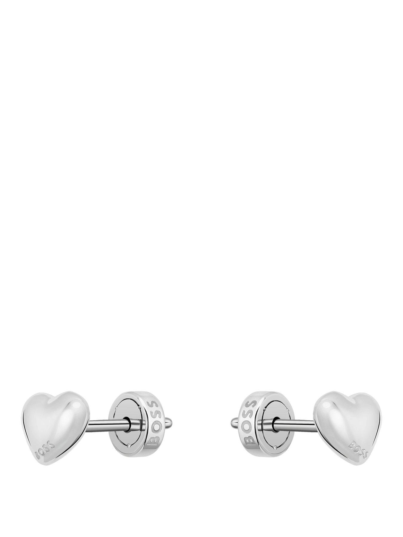 boss-boss-honey-heart-stainless-steel-earrings