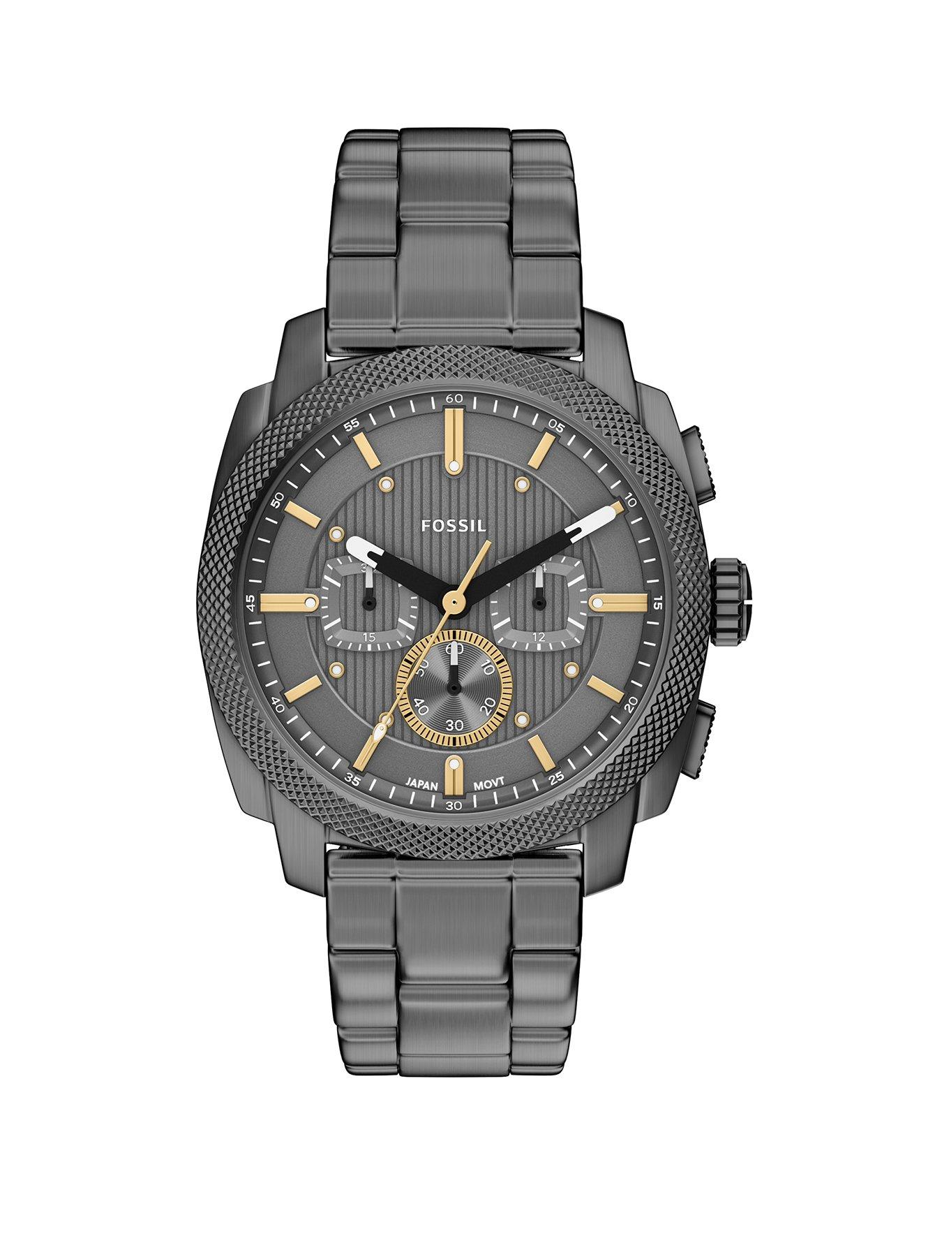 Image 1 of 7 of Fossil Chronograph Smoke Watch
