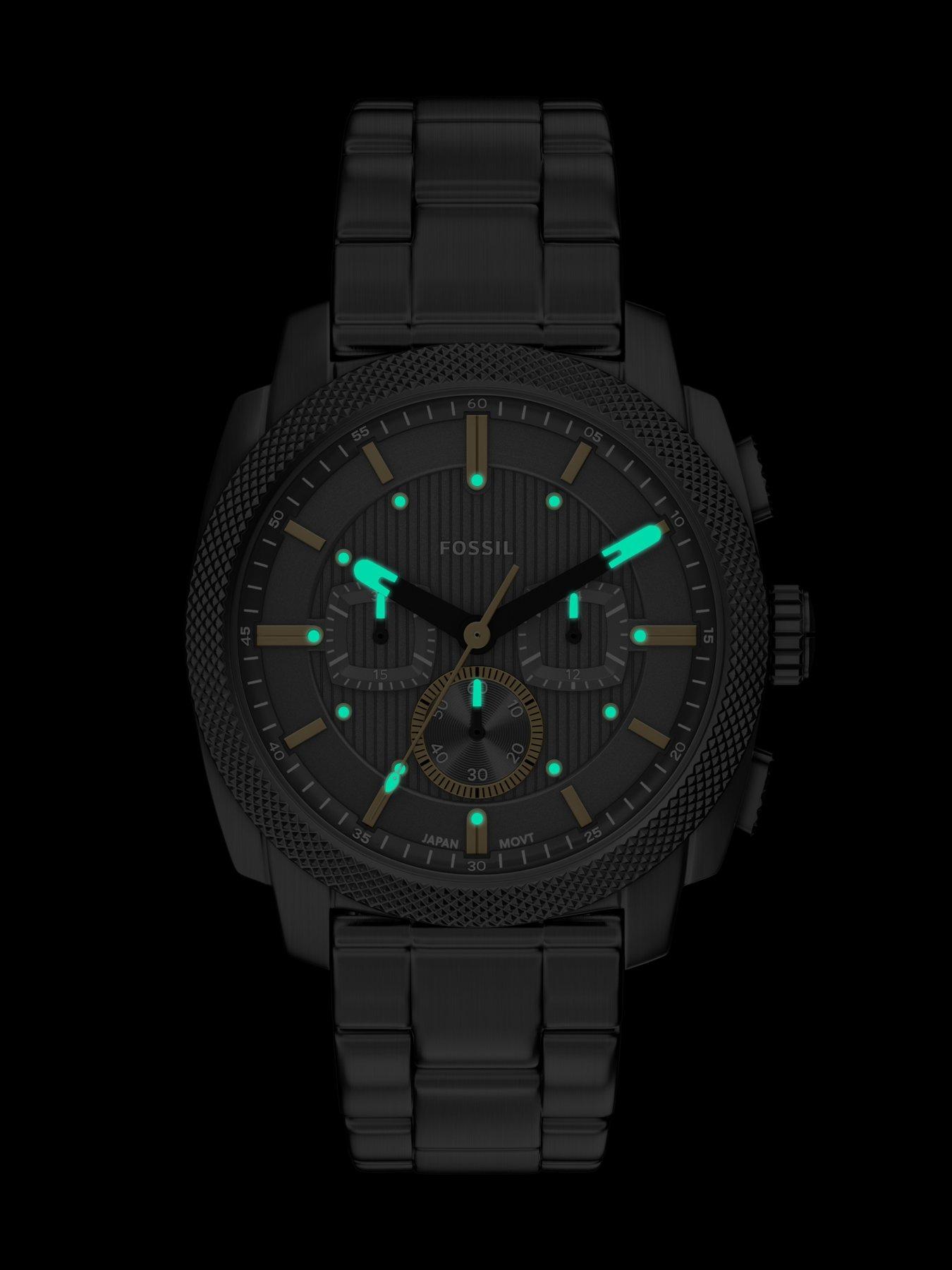 Image 5 of 7 of Fossil Chronograph Smoke Watch