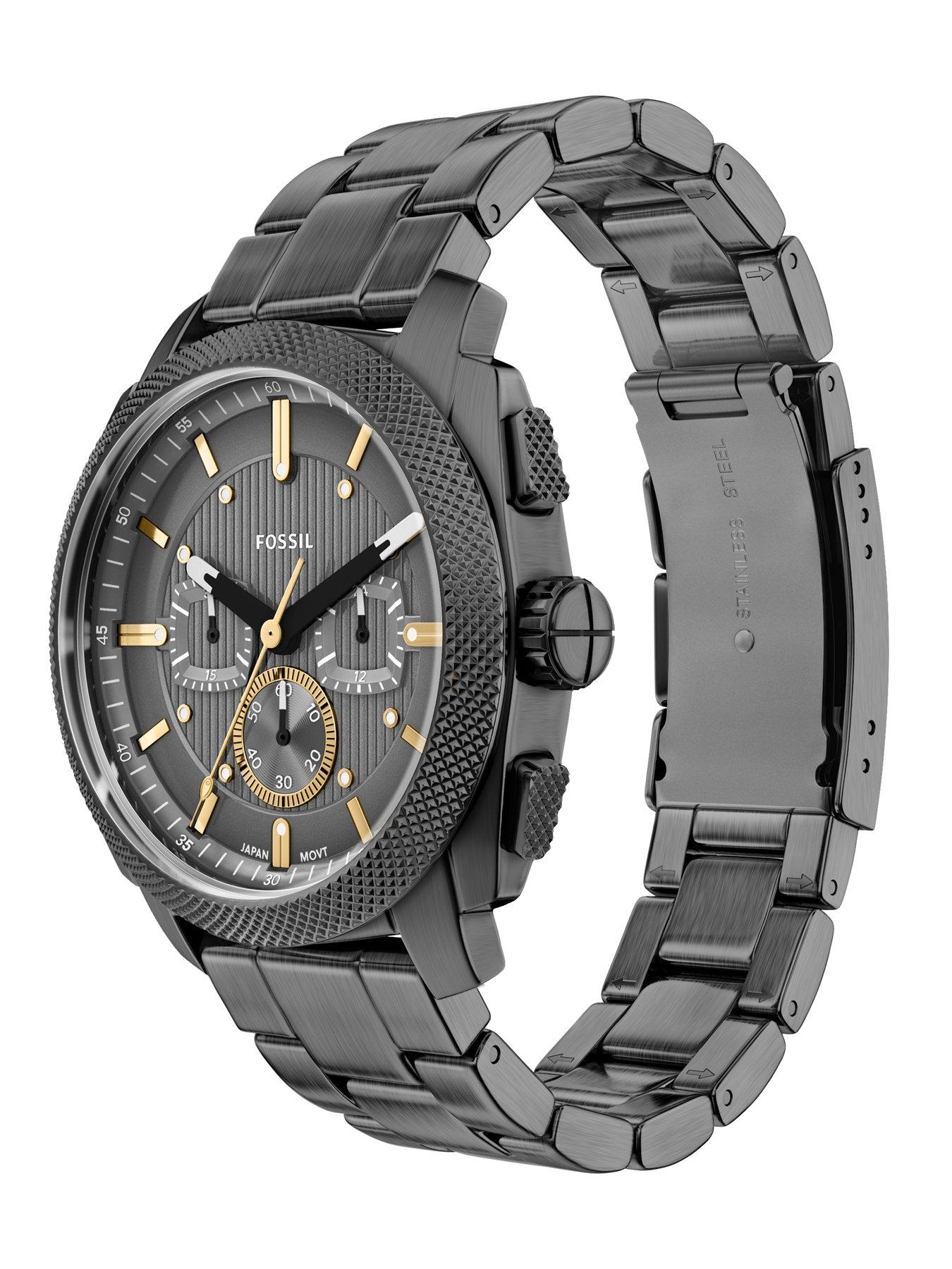 Image 7 of 7 of Fossil Chronograph Smoke Watch