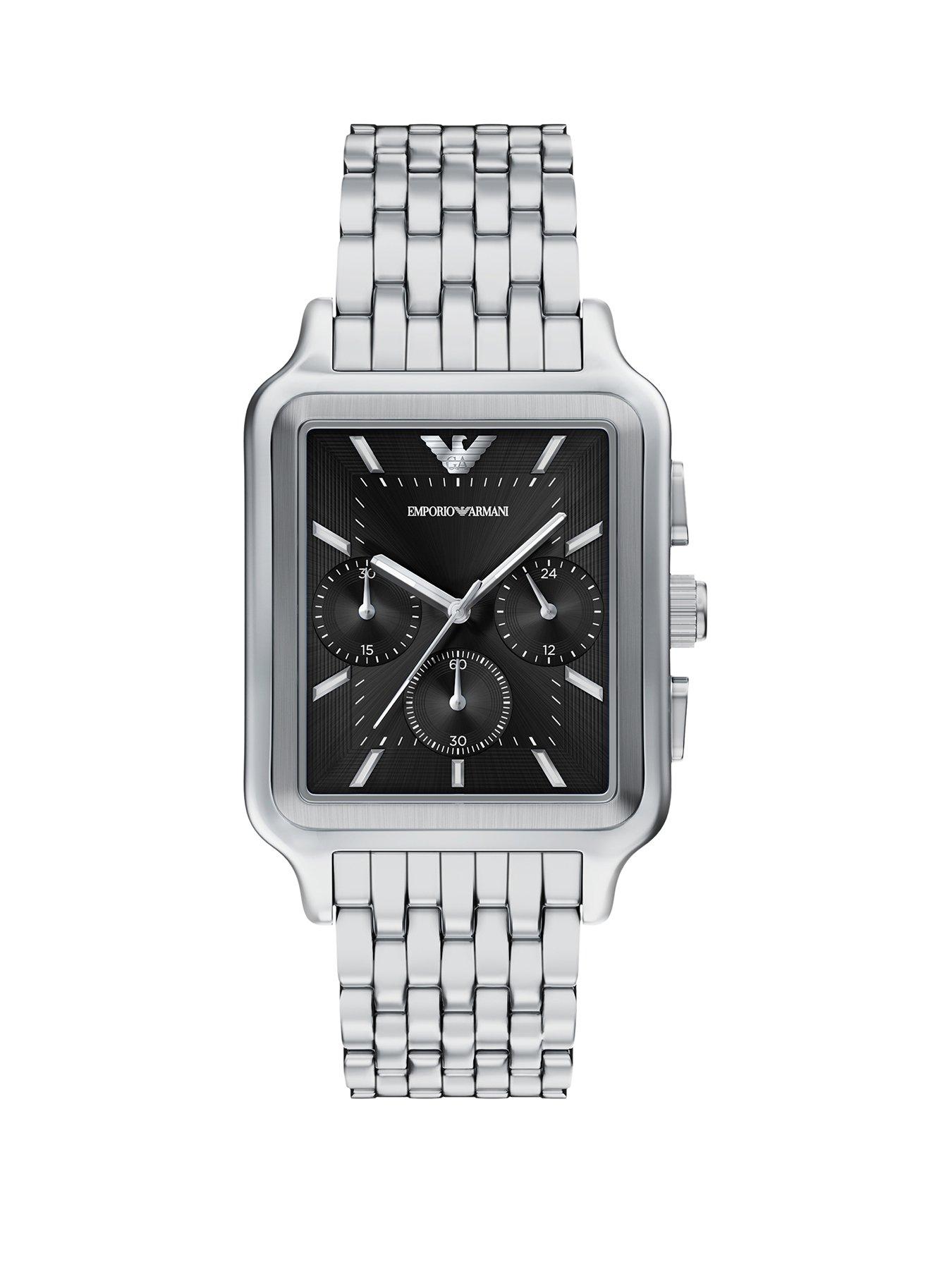 Emporio Armani Emporio Armani Mens Chronograph Stainless Steel Watch, AR11751