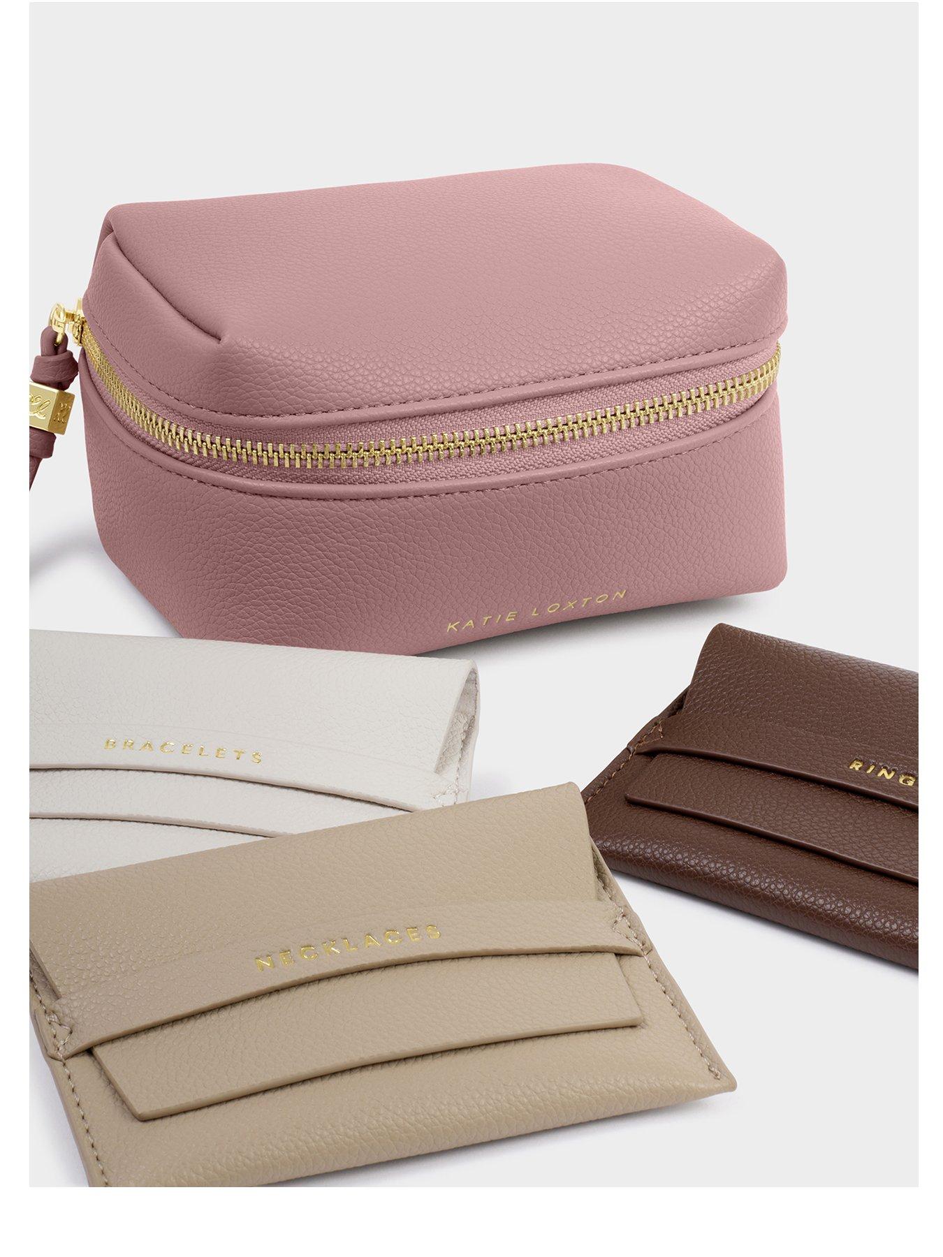 Image 1 of 7 of Katie Loxton ACCESSORIES ORGANISER , Deep Rose , 8.5cm x 14.5cm x 10cm