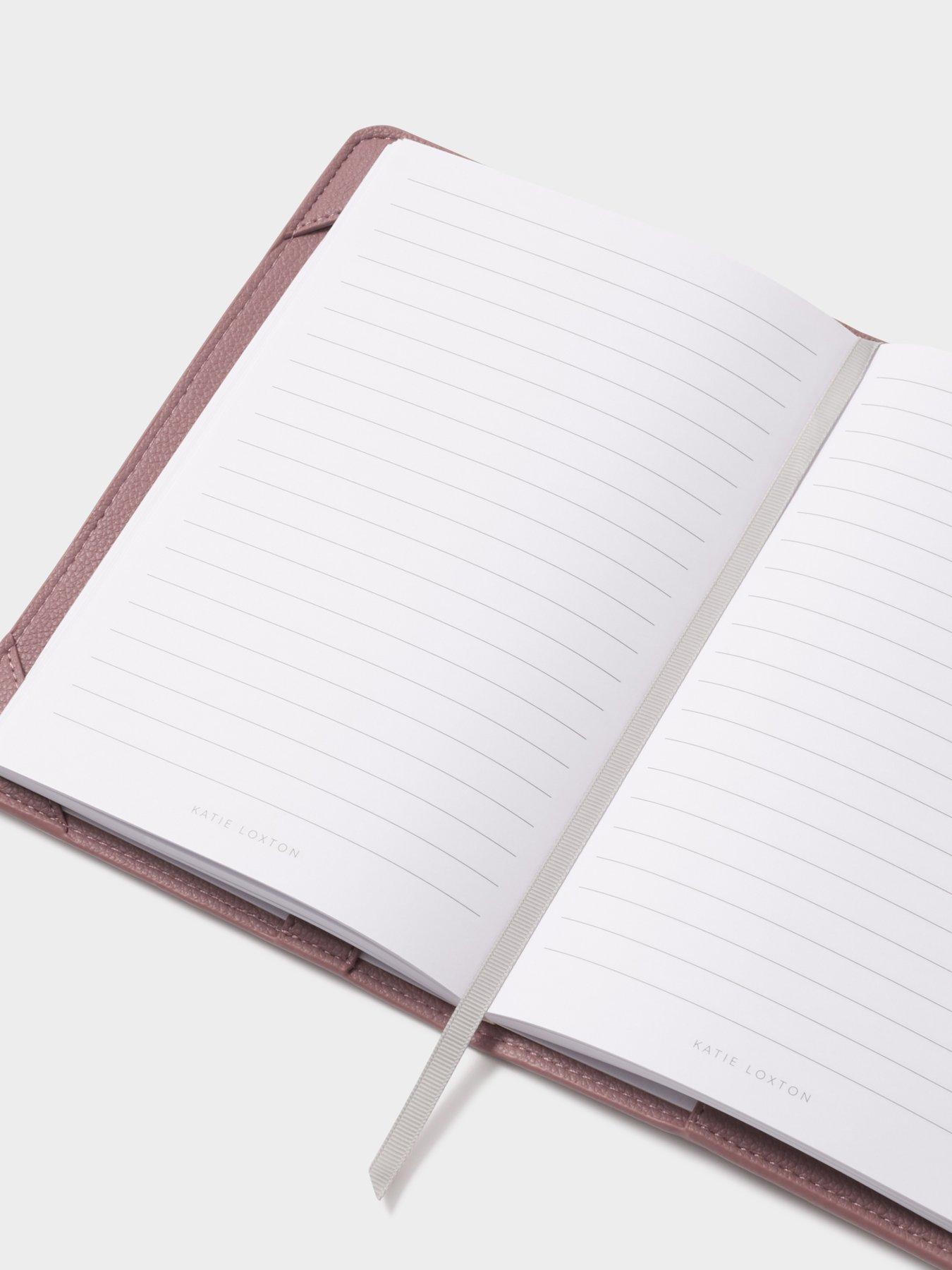 Image 3 of 5 of Katie Loxton NOTEBOOK COVER AND A5 LINED NOTEPAD , CREATE. INSPIRE. DREAM , Deep Rose , 22cm x 15.9cm x 1.5cm