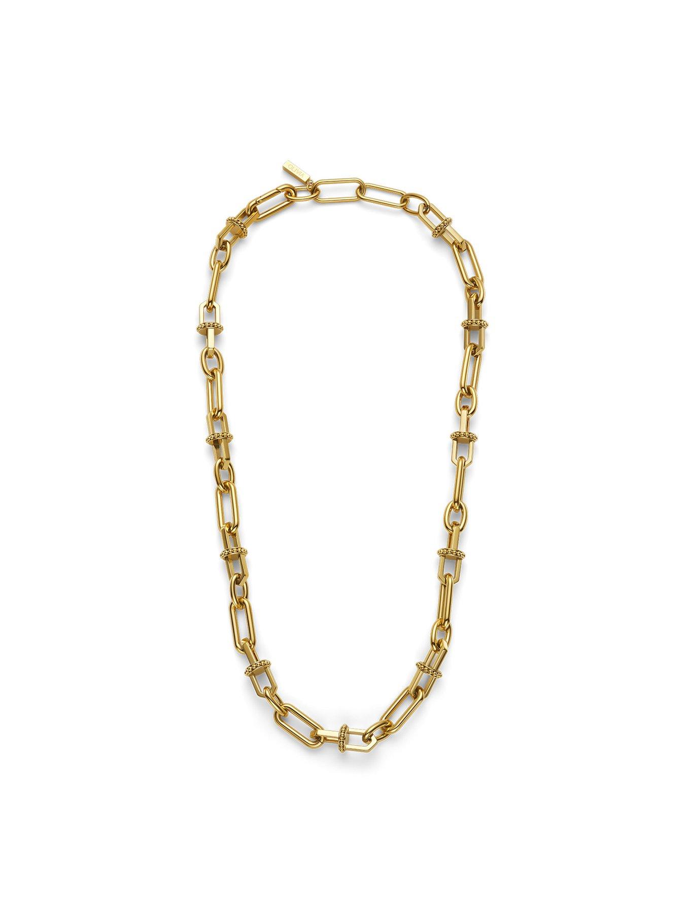 olivia-burton-gold-ip-anchor-link-necklacestillFront