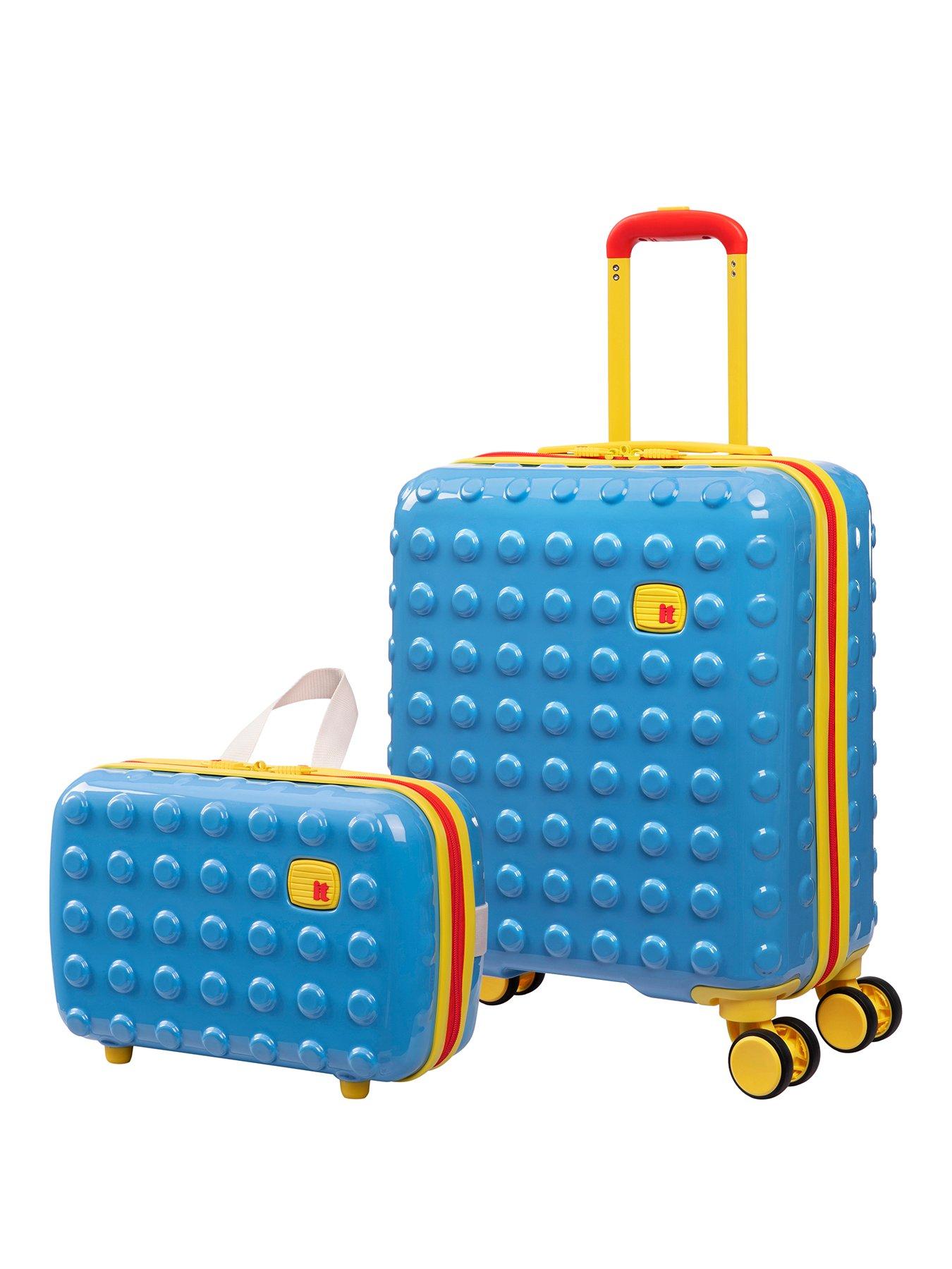 it-luggage-bobble-bloc-blue-2pc-kids-suitcase-setfront