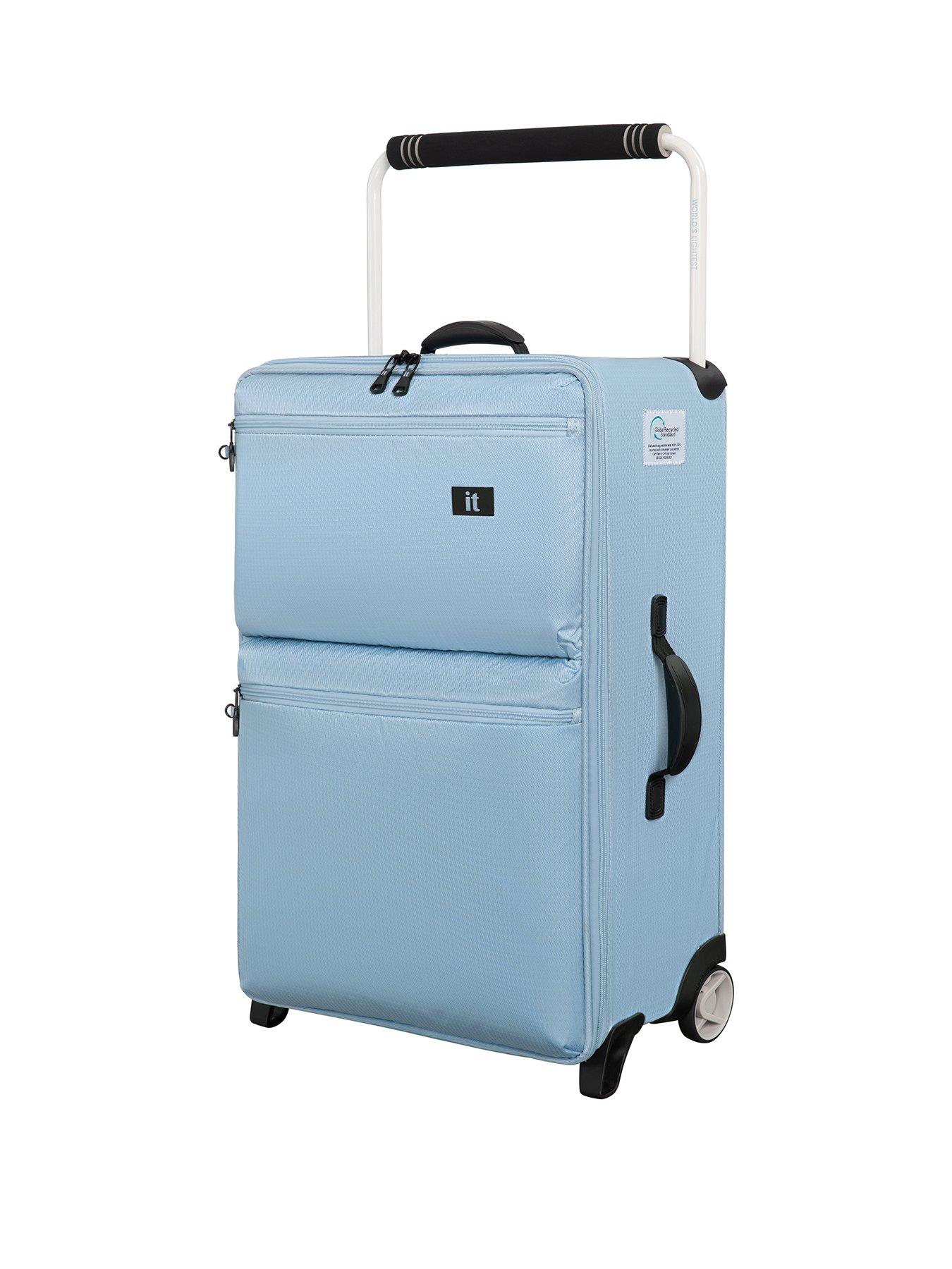 it-luggage-popstar-blue-worlds-lightest-wide-handle-medium-suitcasefront