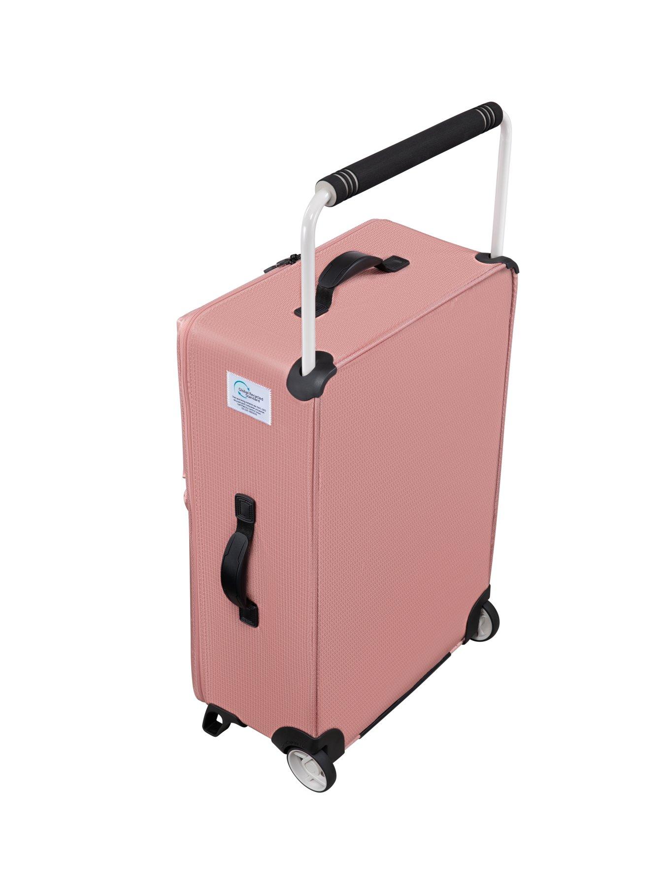 Image 4 of 6 of it Luggage Popstar Blush World's Lightest Wide Handle Cabin Suitcase