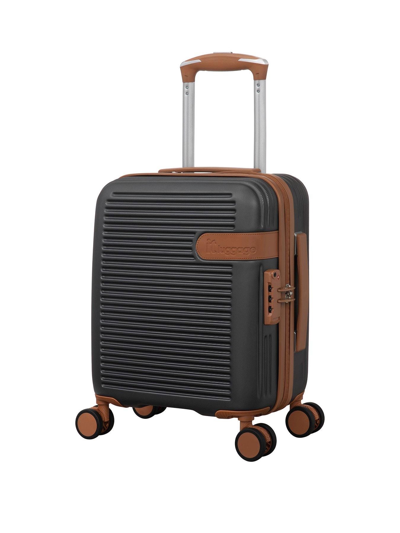 Image 1 of 5 of it Luggage Clarify Charcoal Underseat Suitcase