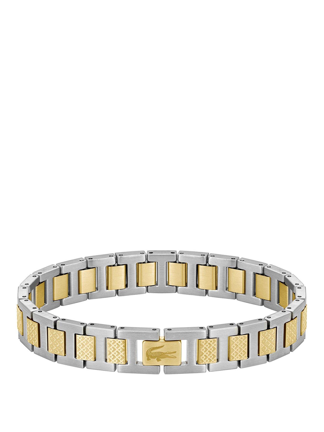 Lacoste Lacoste Mens Metropole Two-Tone Stainless Steel & Gold IP