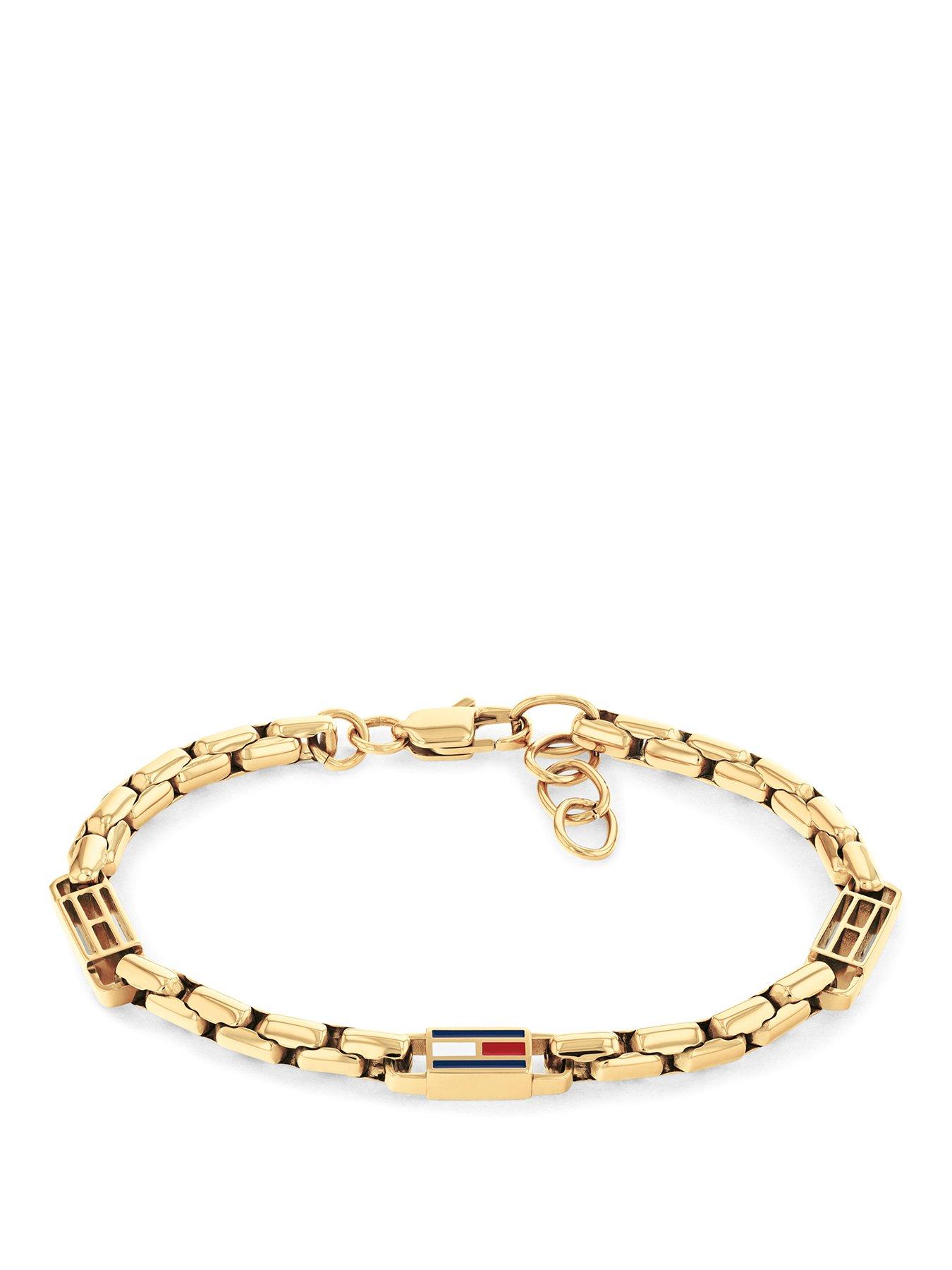 Tommy Hilfiger Tommy Hilfiger Men's Gold Plated Bracelet
