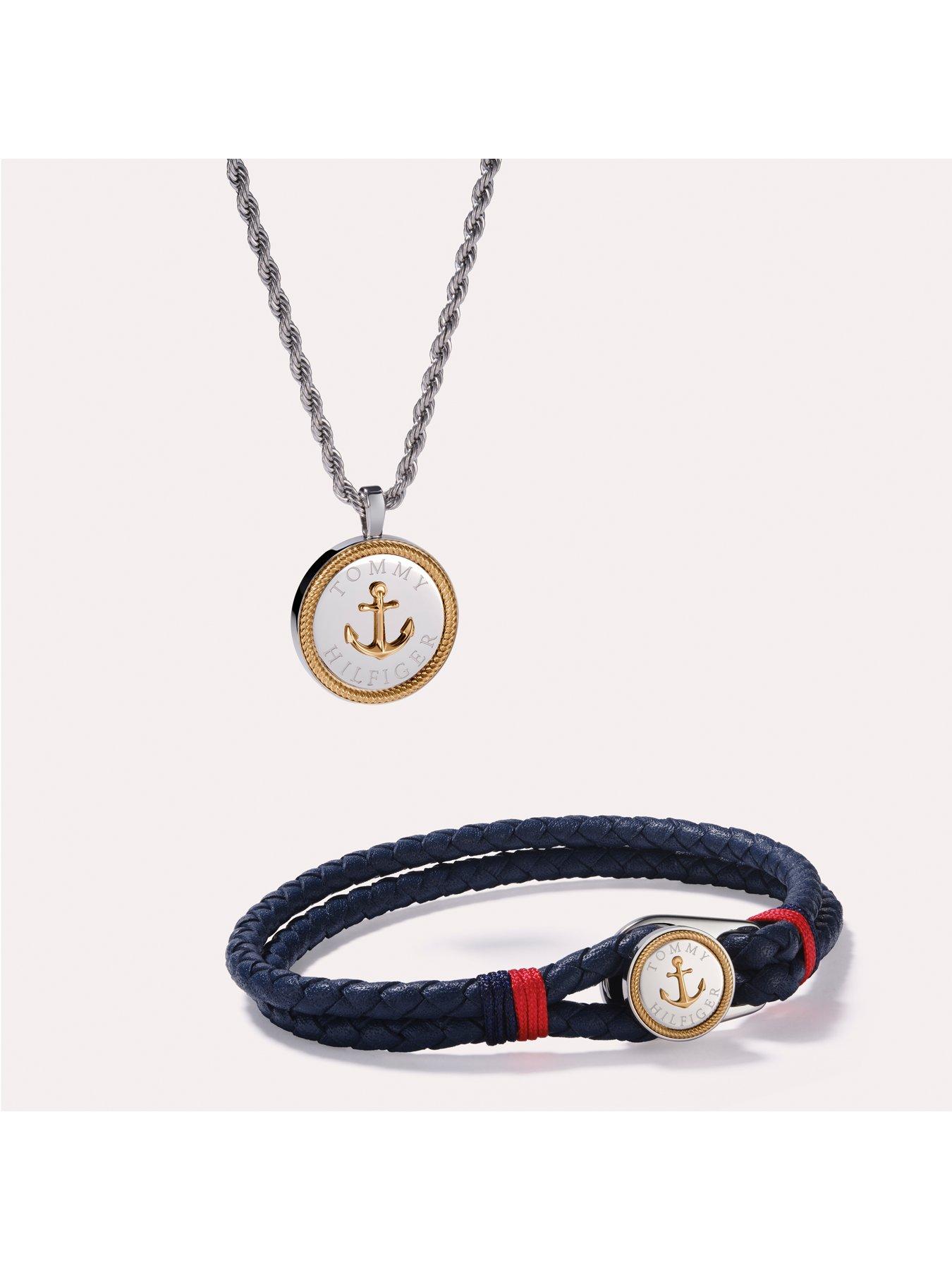 tommy-hilfiger-mens-nautical-blue-leather-braceletback