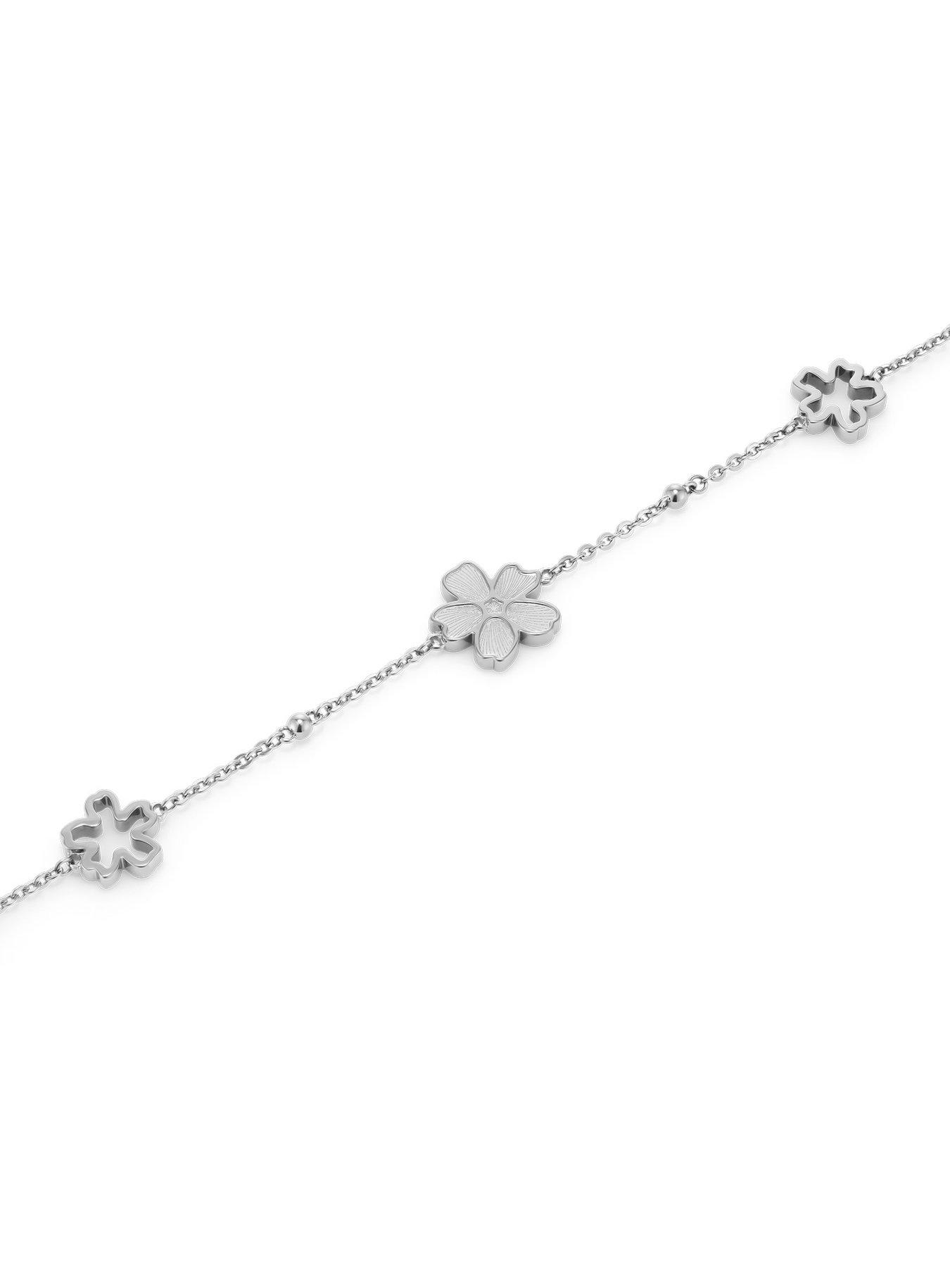 Image 3 of 7 of Olivia Burton Olivia Burton Gold IP Forget Me Not Necklace