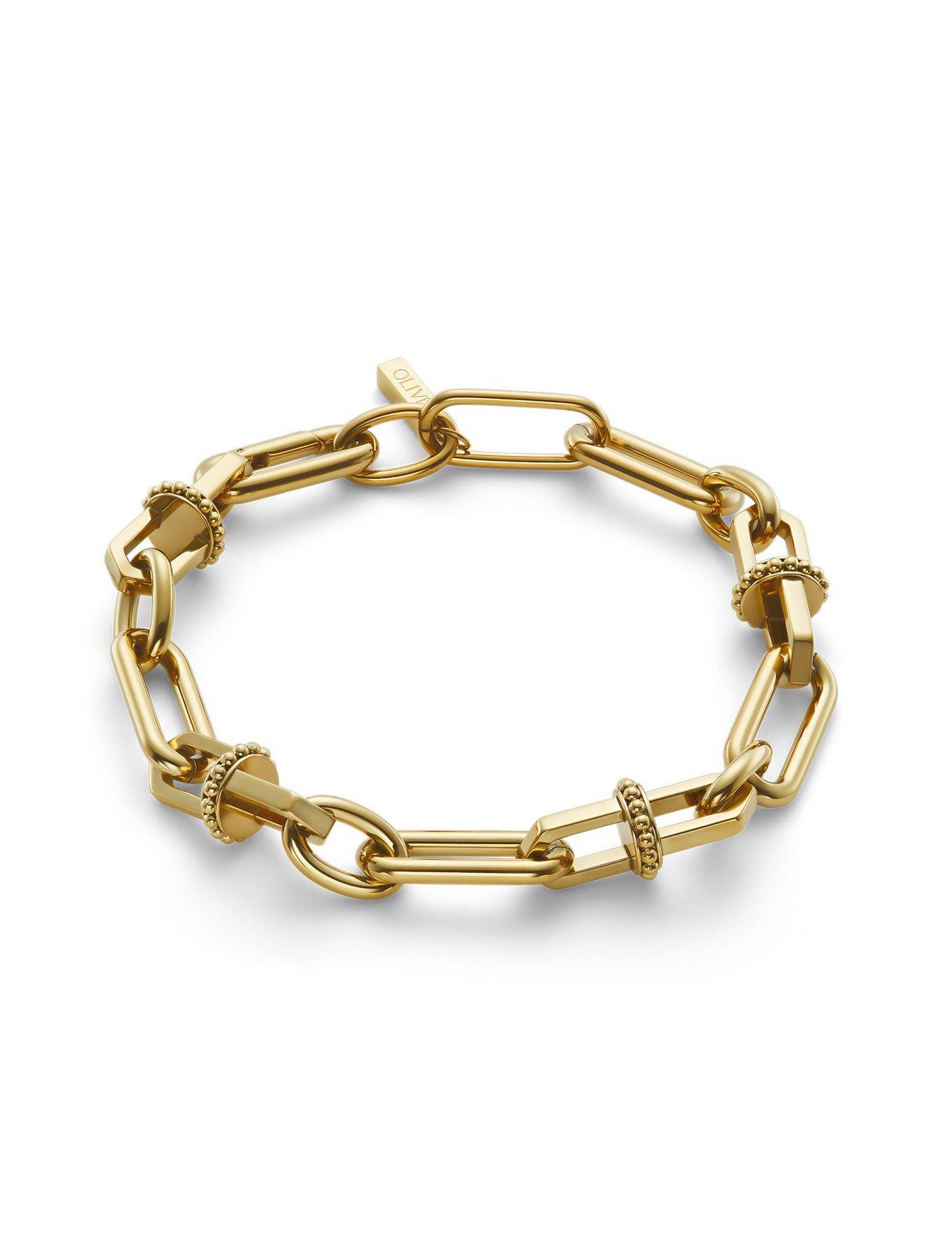 olivia-burton-gold-ip-anchor-link-braceletstillFront