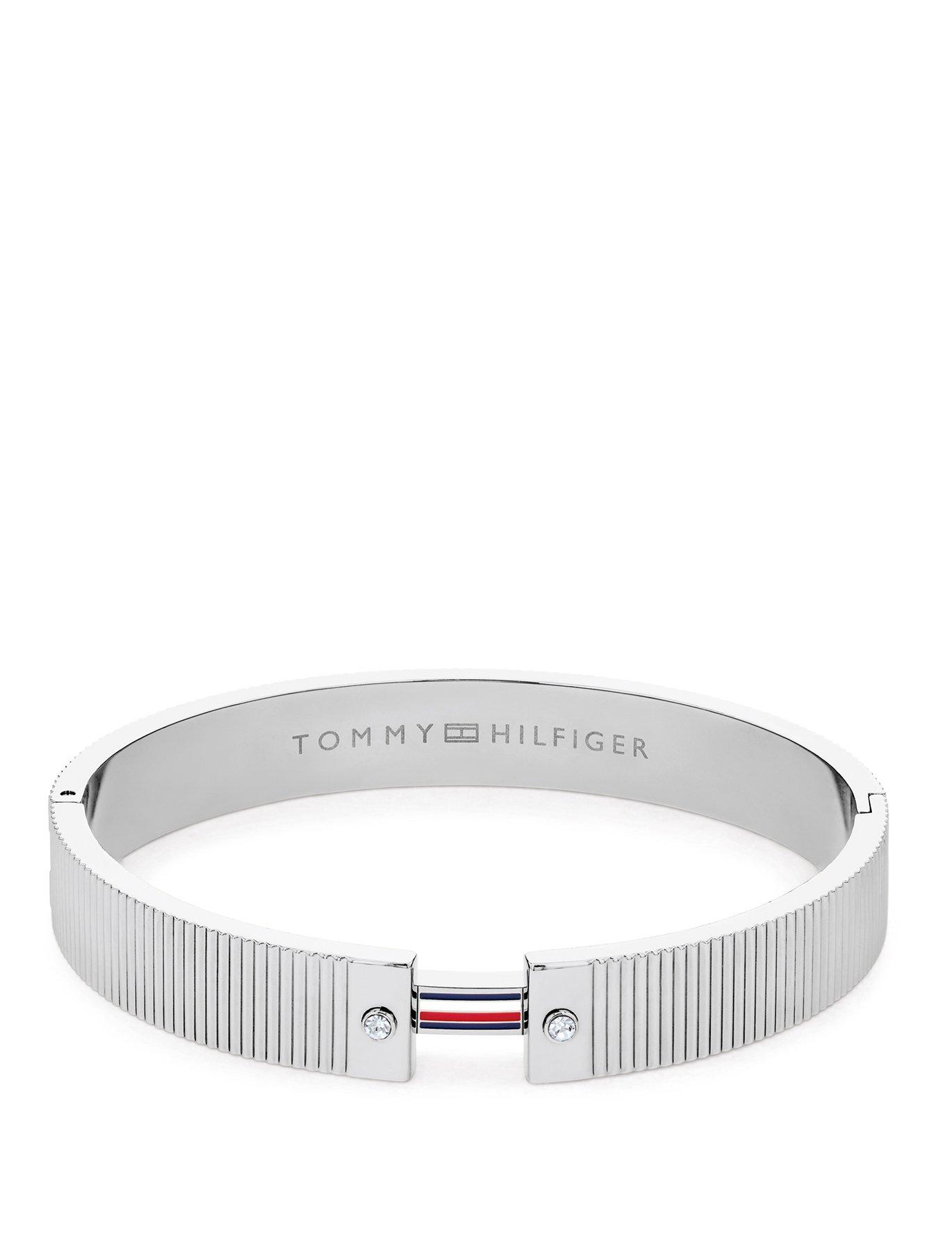 tommy-hilfiger-womens-stainless-steel-banglefront