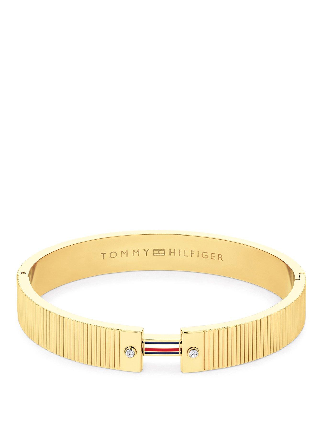 Image 1 of 3 of Tommy Hilfiger Tommy Hilfiger Womens Gold Plated Bangle
