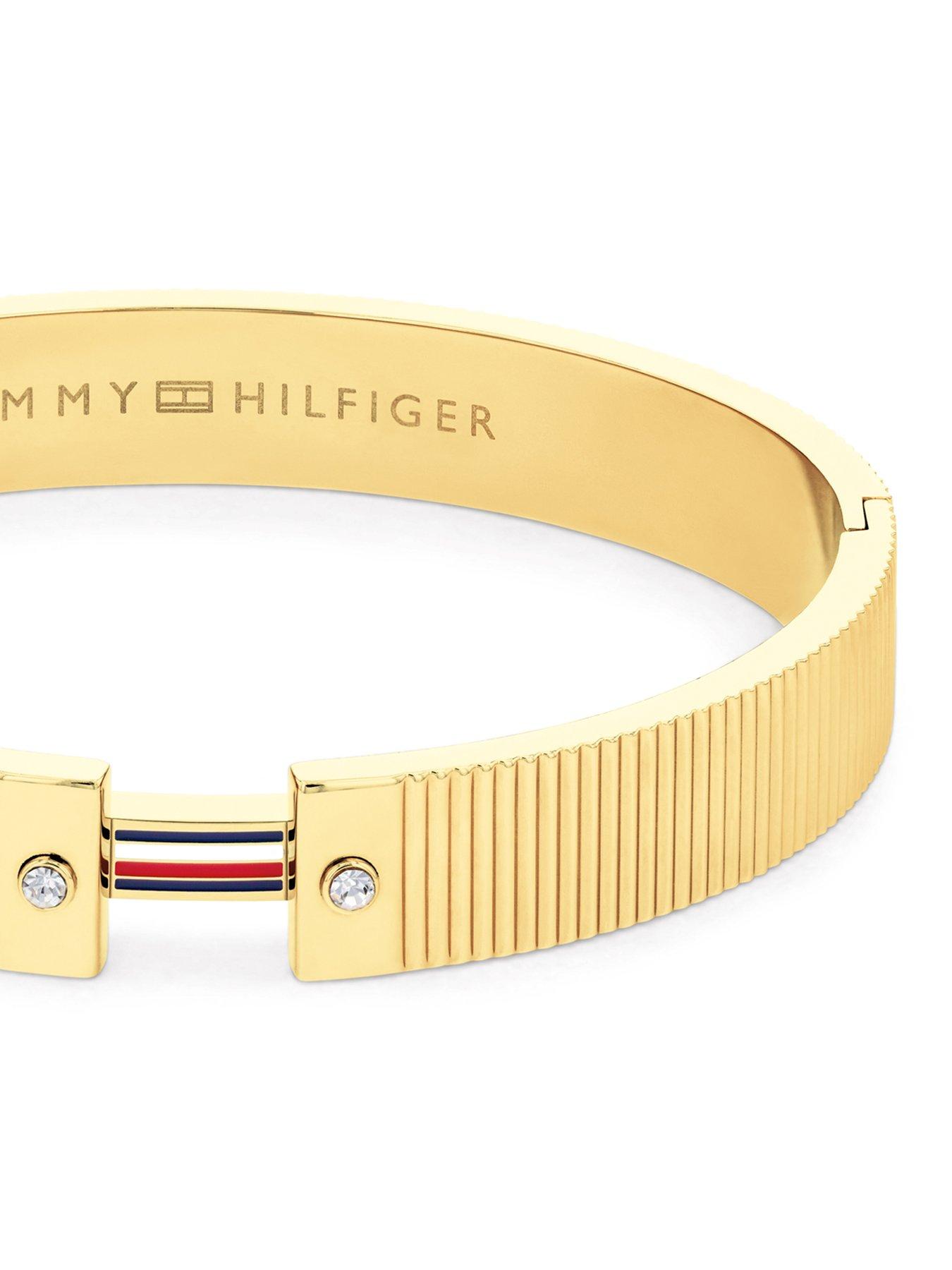 Image 2 of 3 of Tommy Hilfiger Tommy Hilfiger Womens Gold Plated Bangle