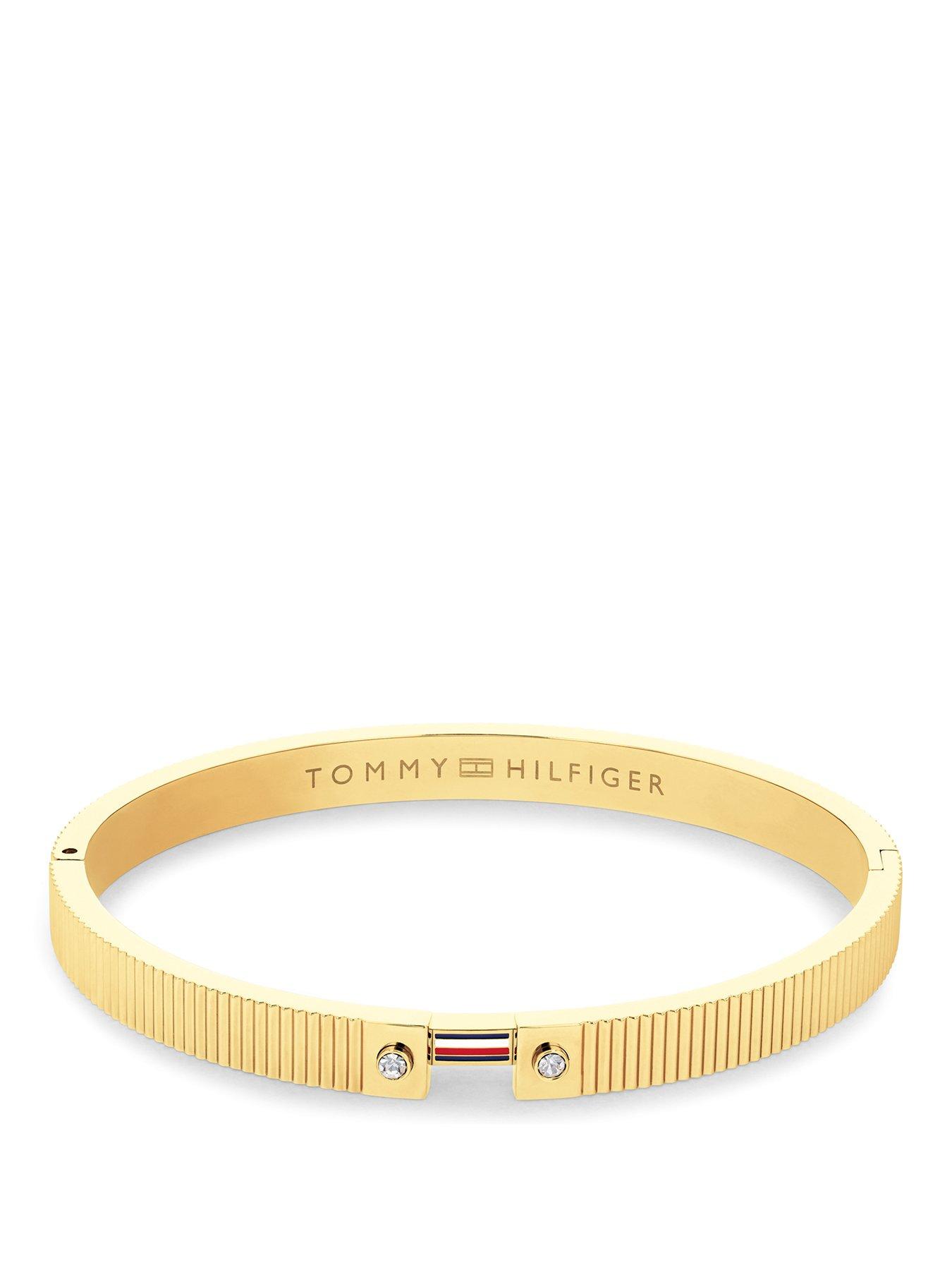Image 1 of 3 of Tommy Hilfiger Tommy Hilfiger Womens Gold Plated Bangle