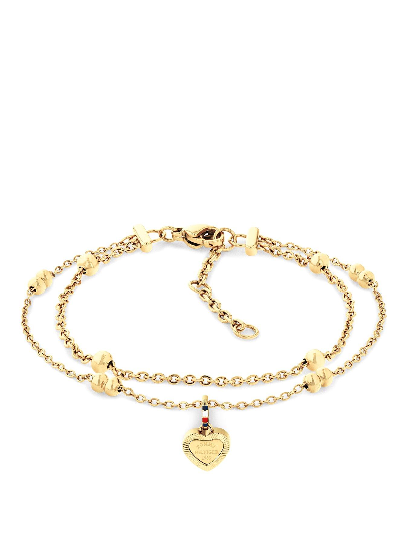 tommy-hilfiger-womens-gold-played-layered-chain-braceletfront