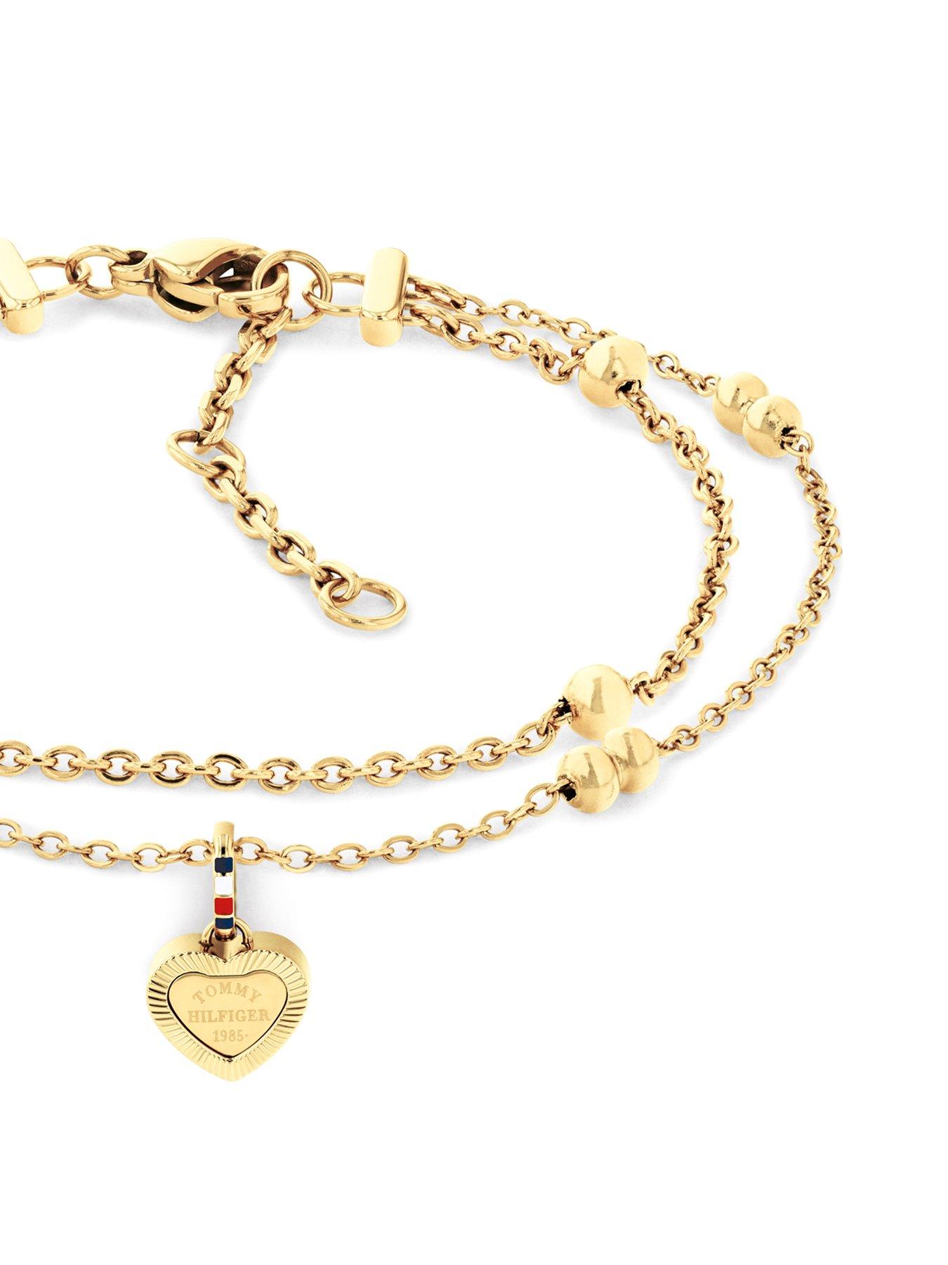 tommy-hilfiger-womens-gold-played-layered-chain-braceletstillFront
