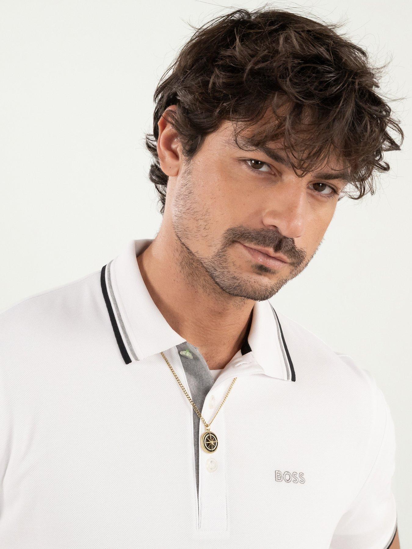 Image 6 of 8 of BOSS Gents North Gold IP Necklace