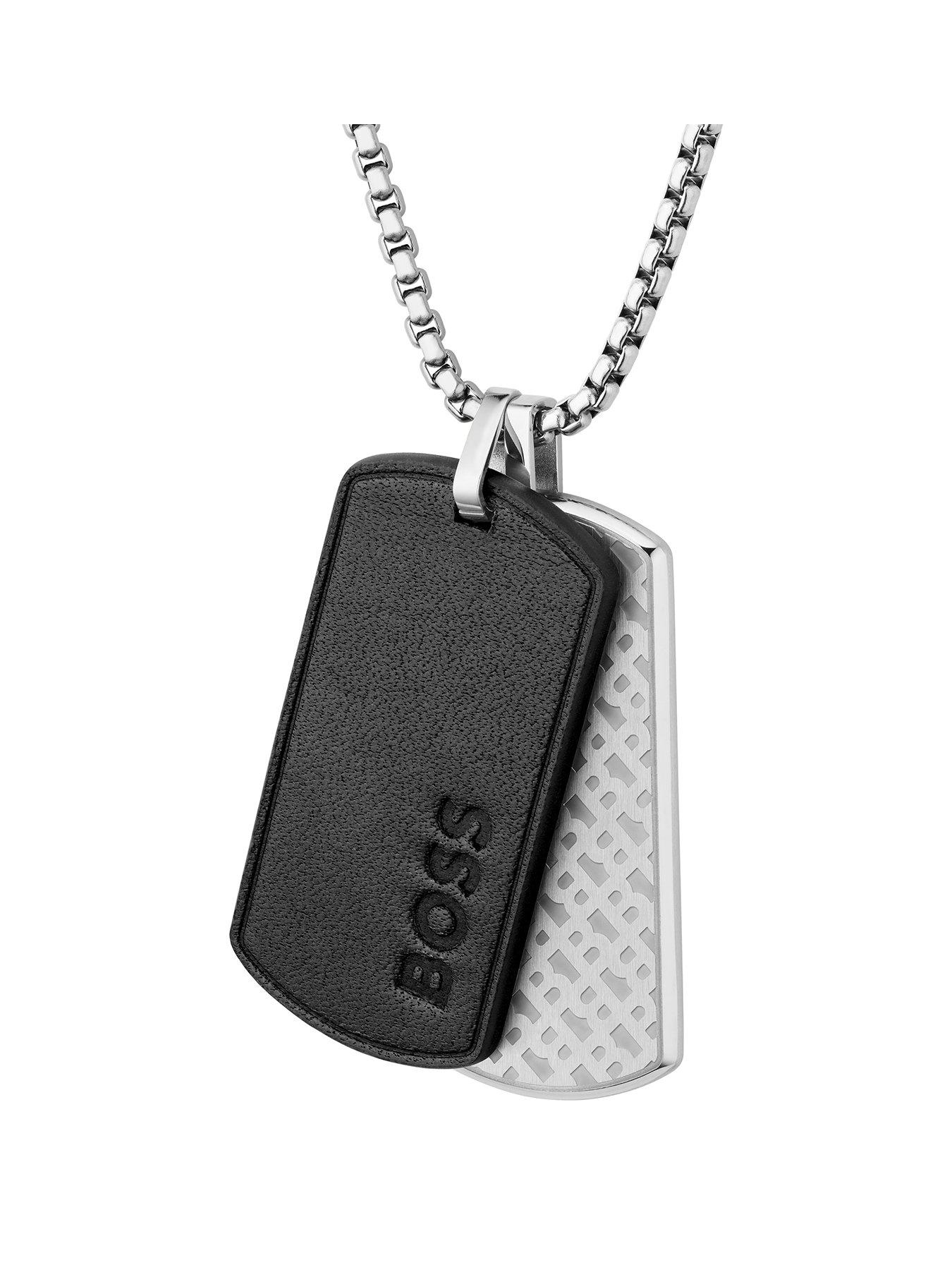 BOSS Gents BOSS Devon Stainless Steel Steel Necklace