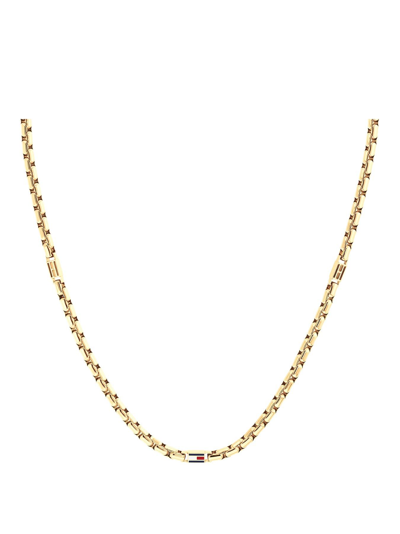 Image 1 of 3 of Tommy Hilfiger Tommy Hilfiger Men's Gold Plated Necklace