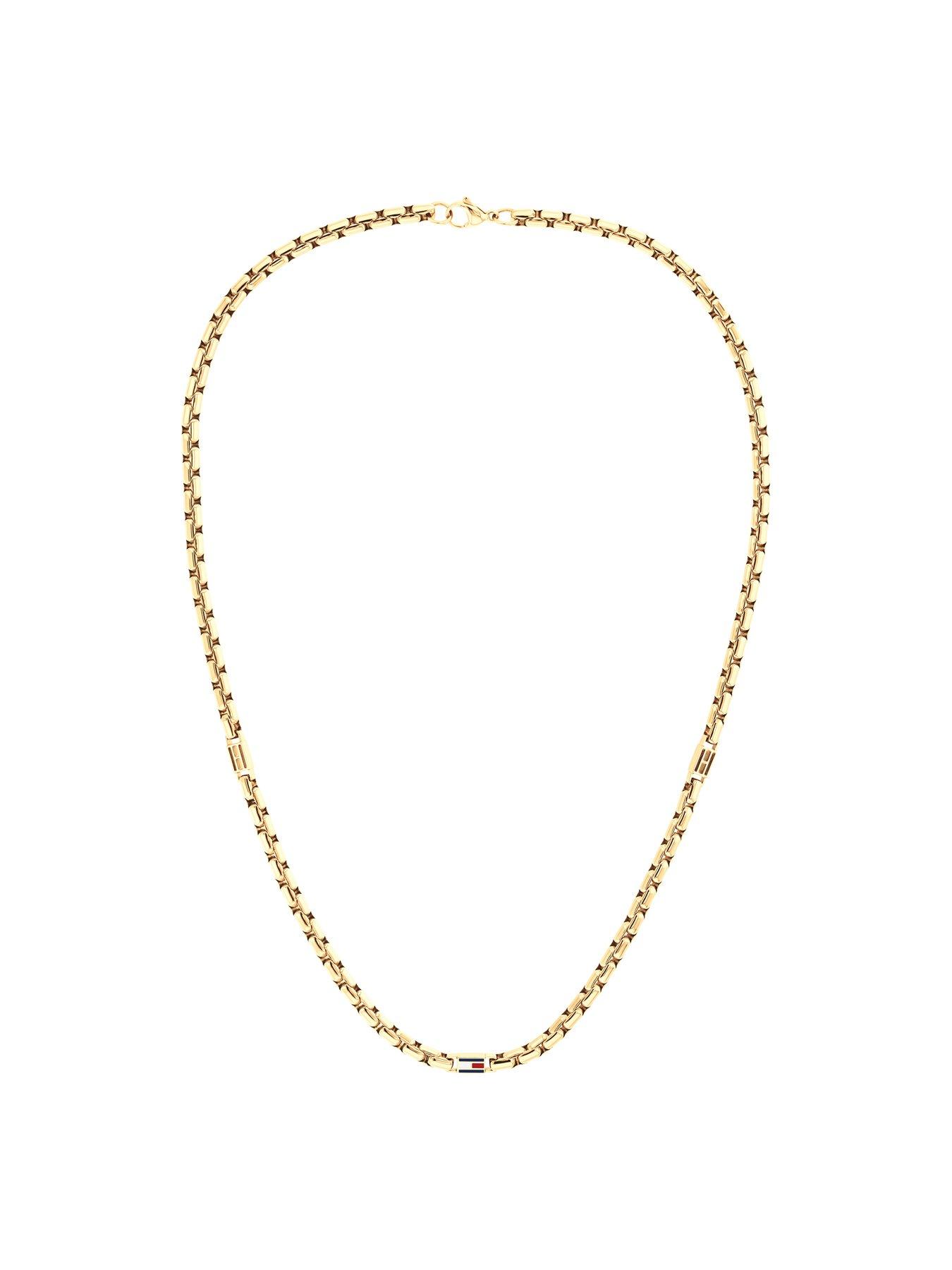 Image 2 of 3 of Tommy Hilfiger Tommy Hilfiger Men's Gold Plated Necklace