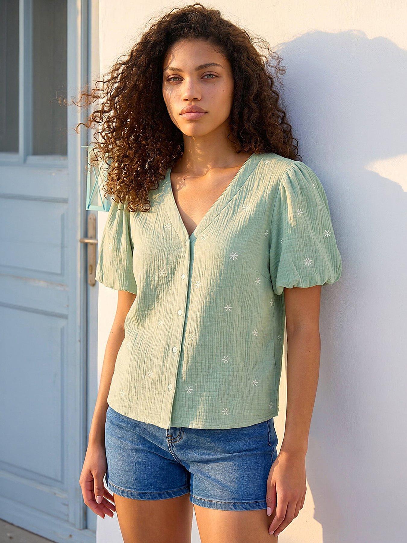 roman-petite-embroidered-v-neck-top