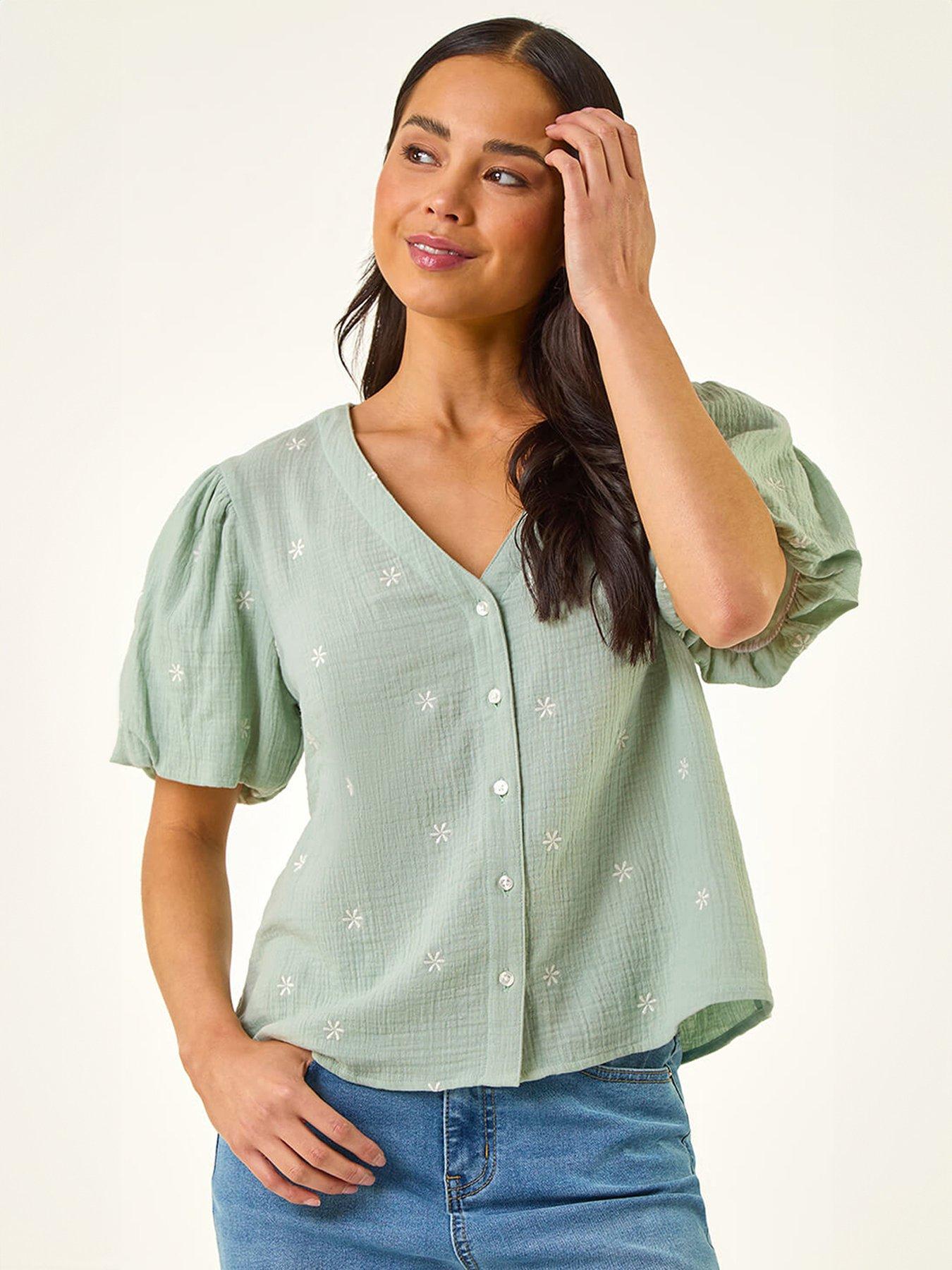 roman-petite-embroidered-v-neck-topfront